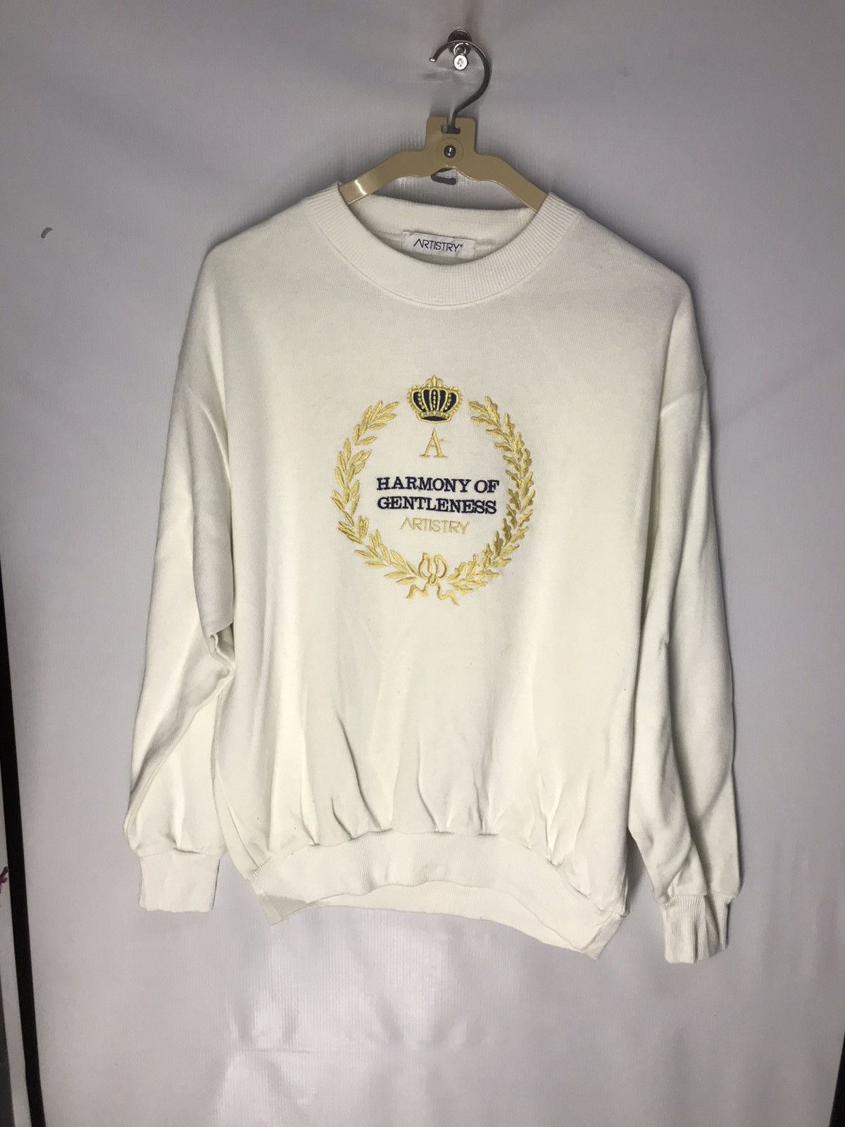 Other Embroidered logo crewneck sweatshirt by artistry Size US M / EU 48-50 / 2 - 6 Thumbnail