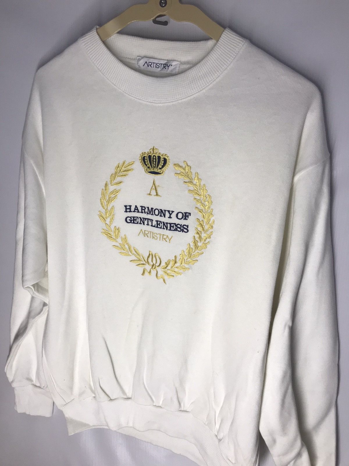 Other Embroidered logo crewneck sweatshirt by artistry Size US M / EU 48-50 / 2 - 3 Thumbnail