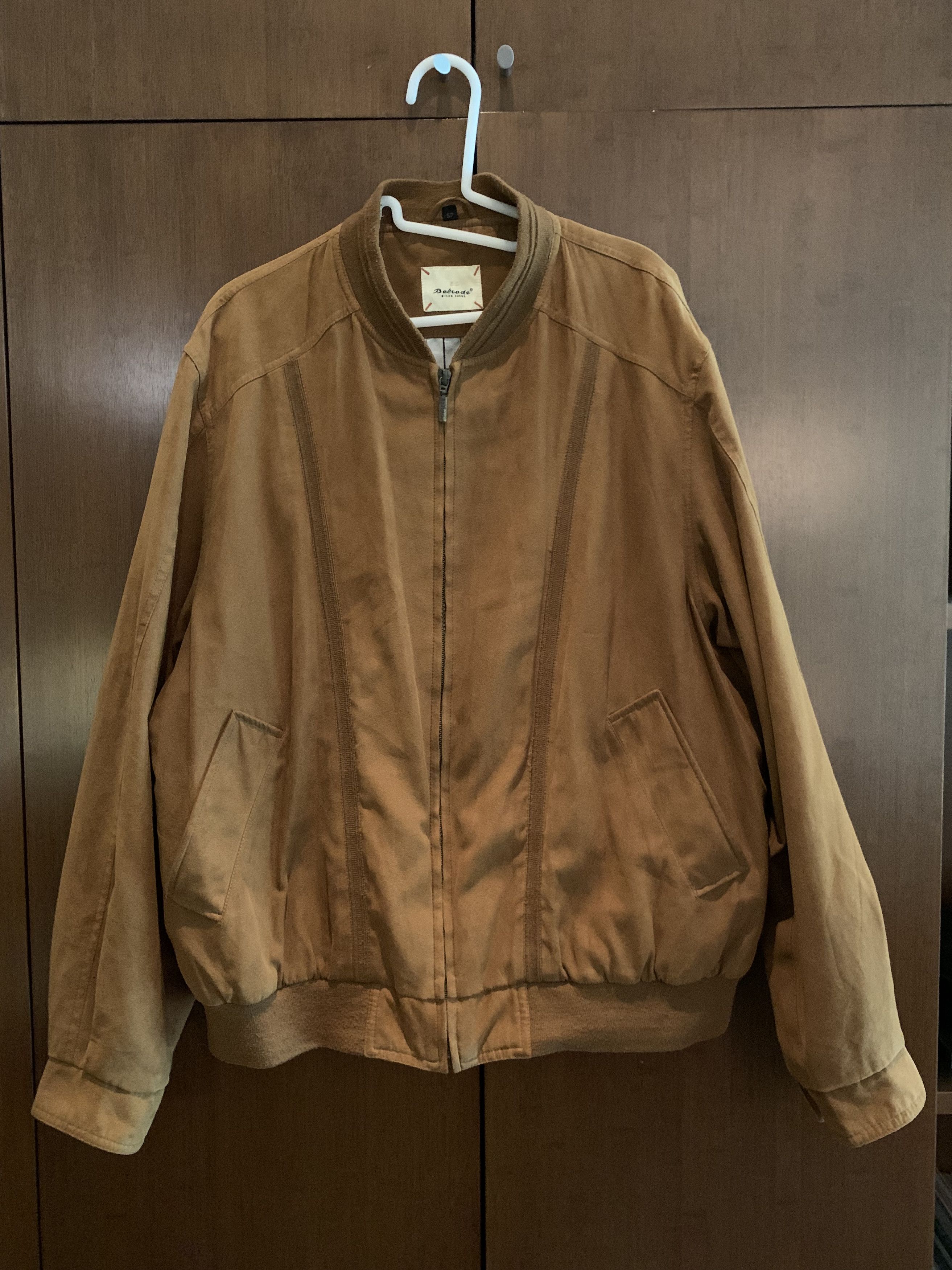 Belstaff Belcade Micro Suede Bomber Size US L / EU 52-54 / 3 - 1 Thumbnail