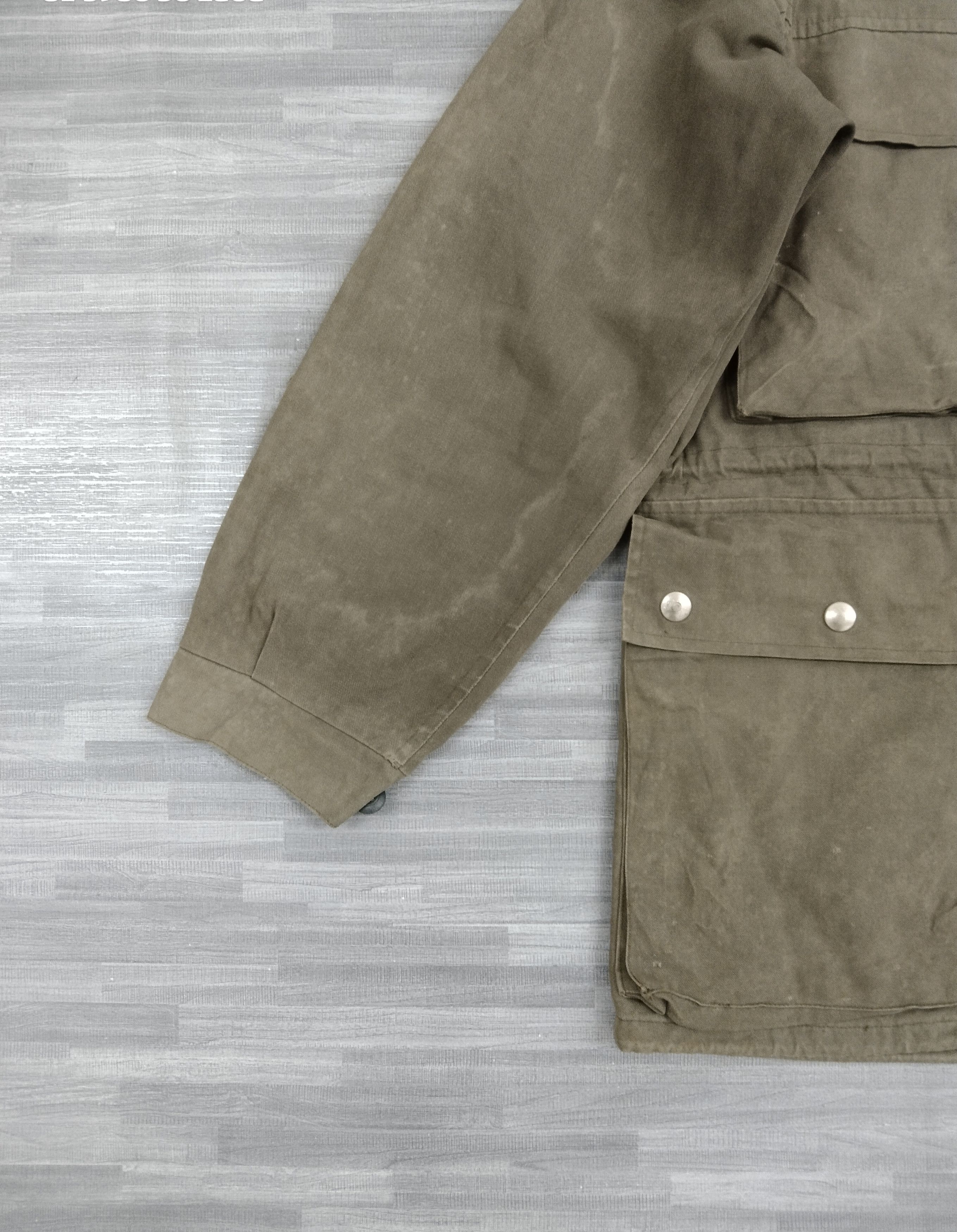 Vintage Vintage 70s/80s German Army Field Parka Hooded Olive Green Size US M / EU 48-50 / 2 - 6 Thumbnail