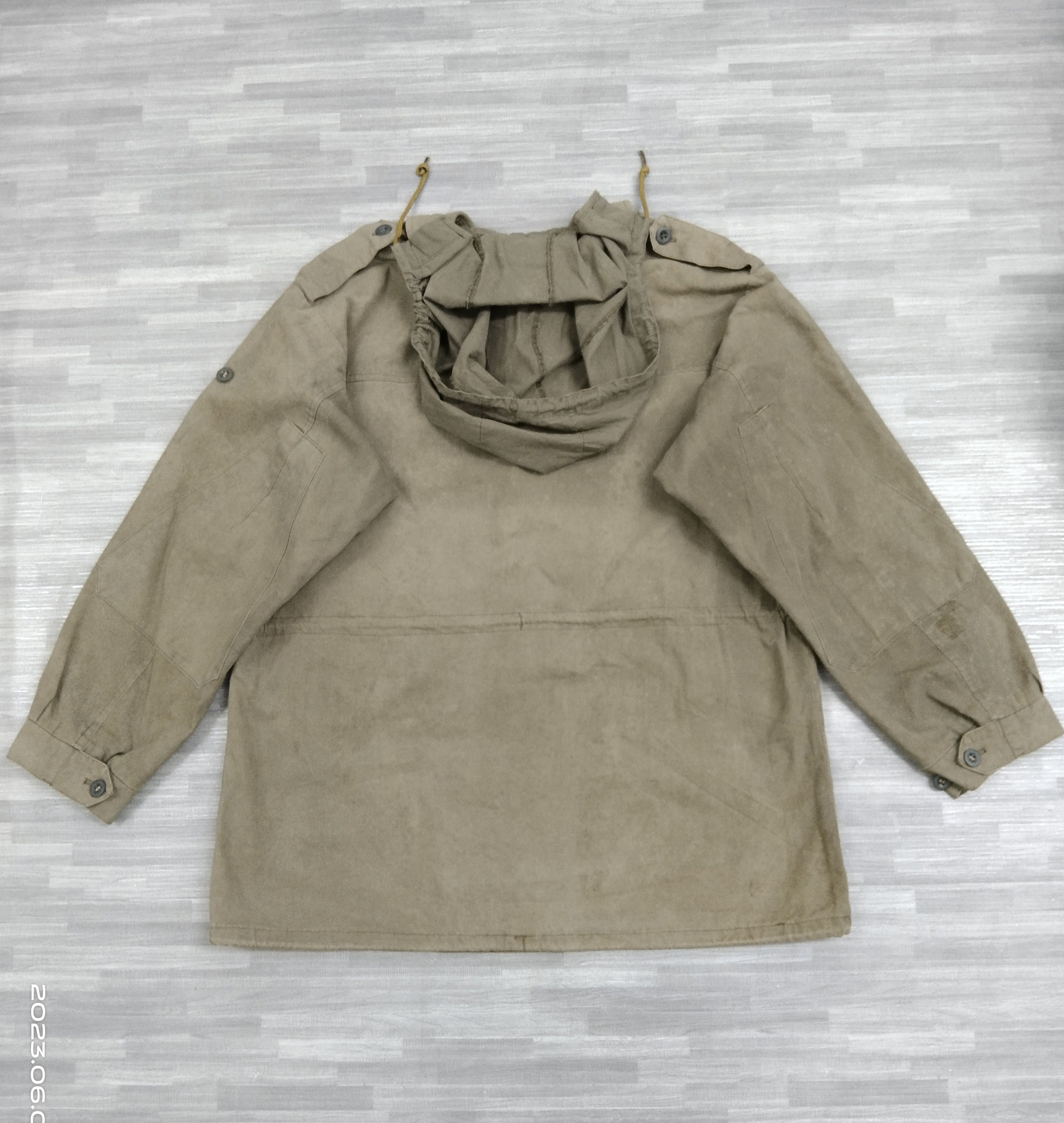 Vintage Vintage 70s/80s German Army Field Parka Hooded Olive Green Size US M / EU 48-50 / 2 - 3 Thumbnail