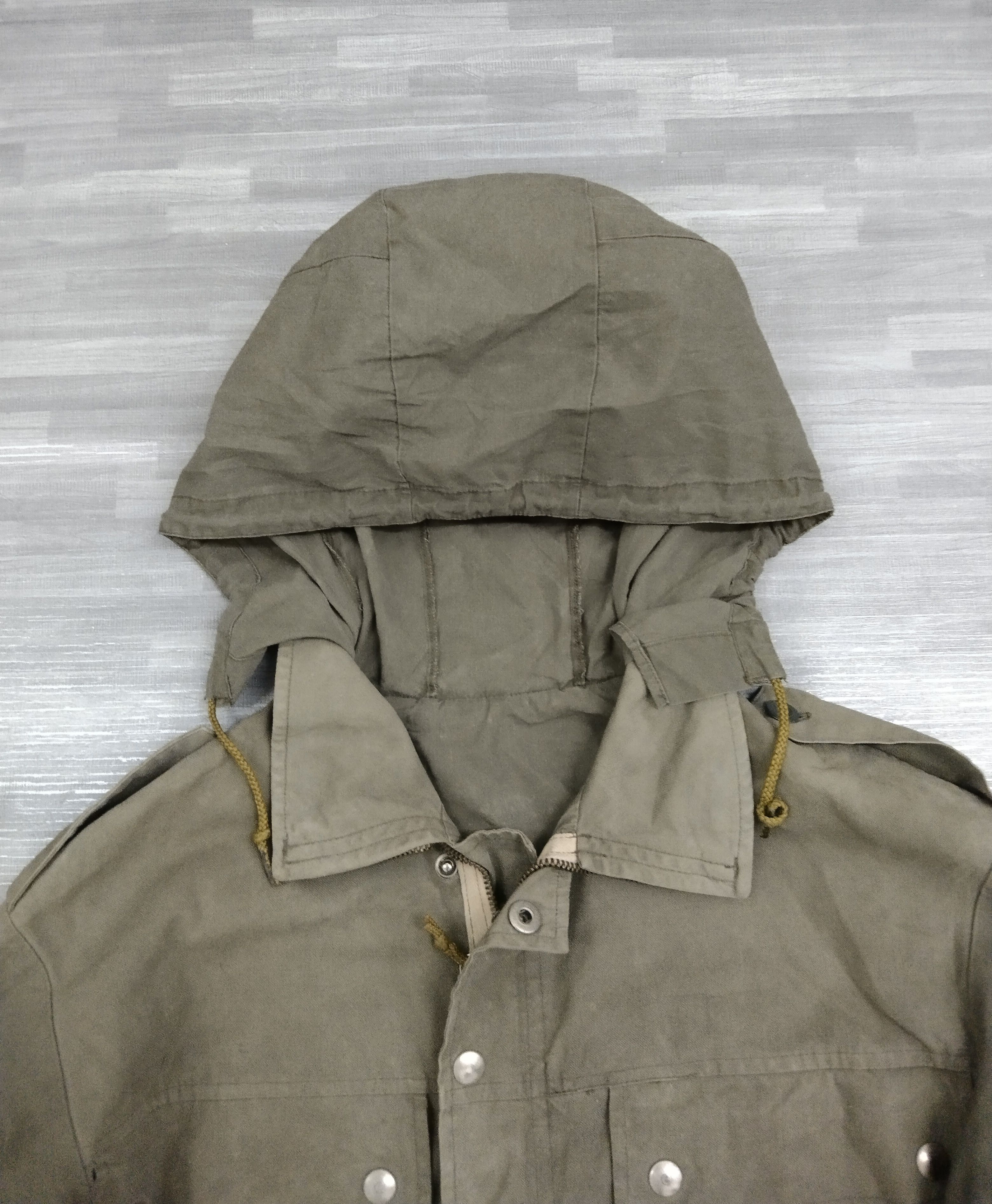 Vintage Vintage 70s/80s German Army Field Parka Hooded Olive Green Size US M / EU 48-50 / 2 - 4 Thumbnail
