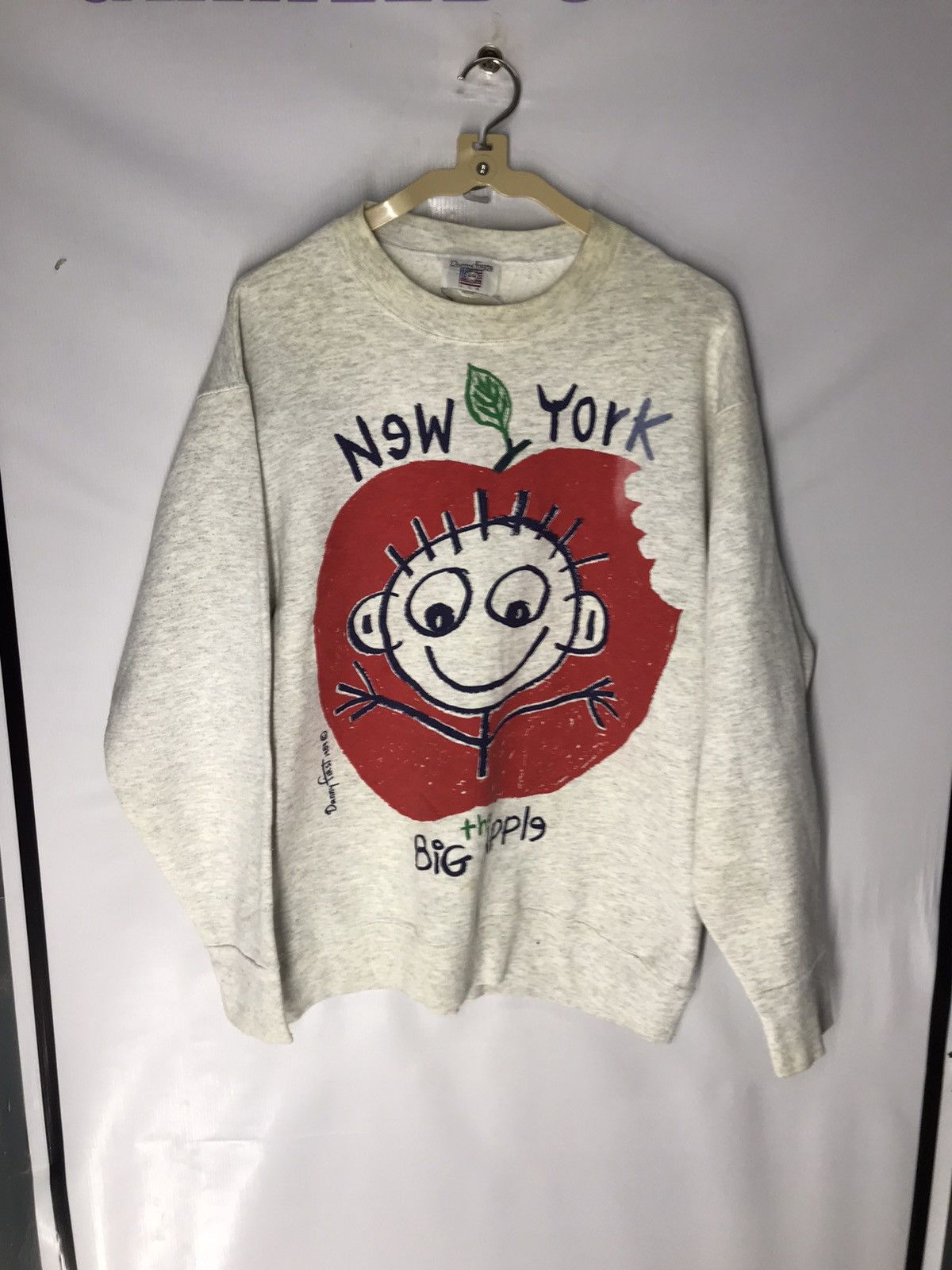 Vintage Vintage Danny first New York big apple 1989 crewneck Size US M / EU 48-50 / 2 - 7 Thumbnail