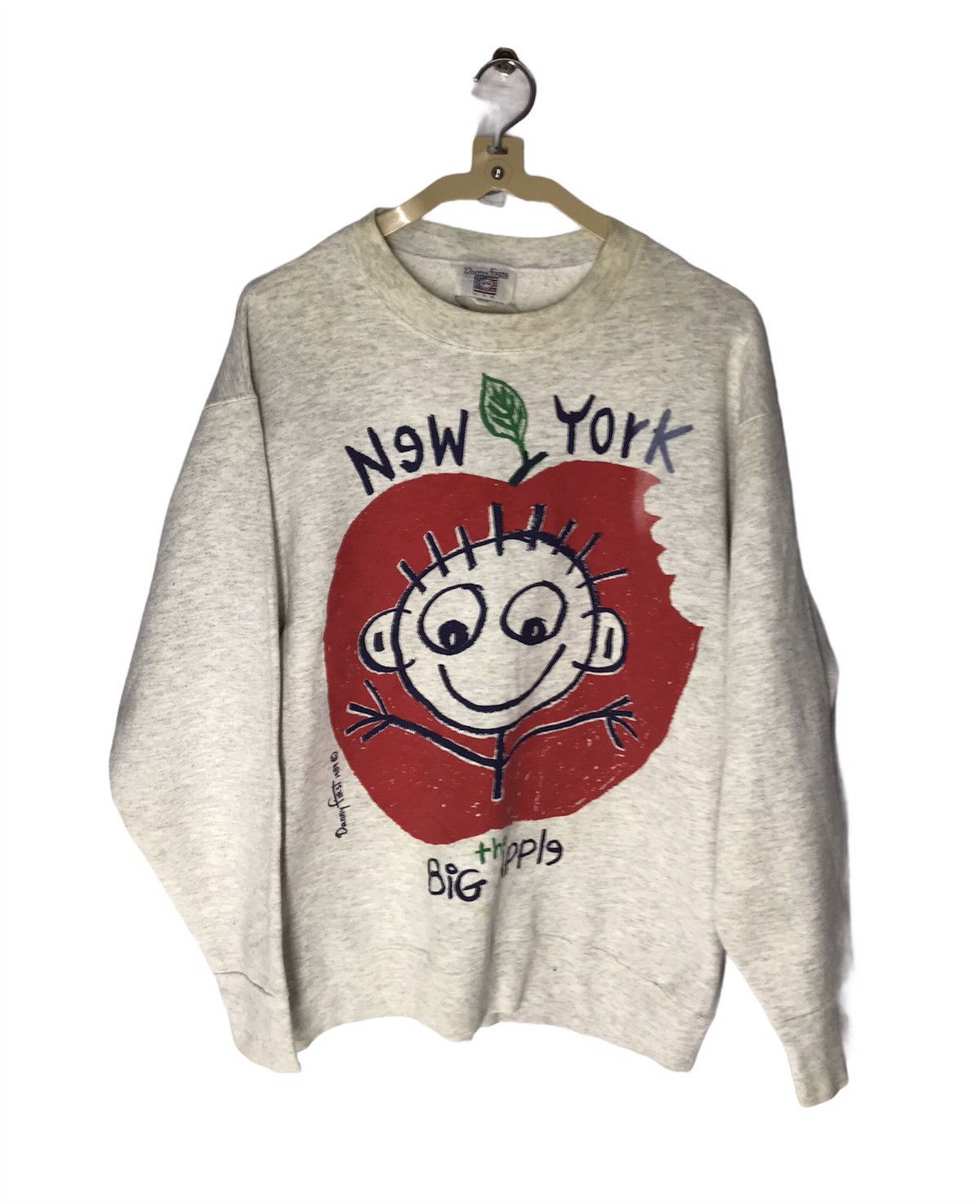 Vintage Vintage Danny first New York big apple 1989 crewneck Size US M / EU 48-50 / 2 - 1 Thumbnail
