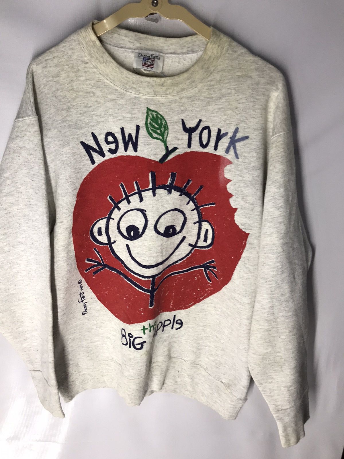 Vintage Vintage Danny first New York big apple 1989 crewneck Size US M / EU 48-50 / 2 - 6 Thumbnail
