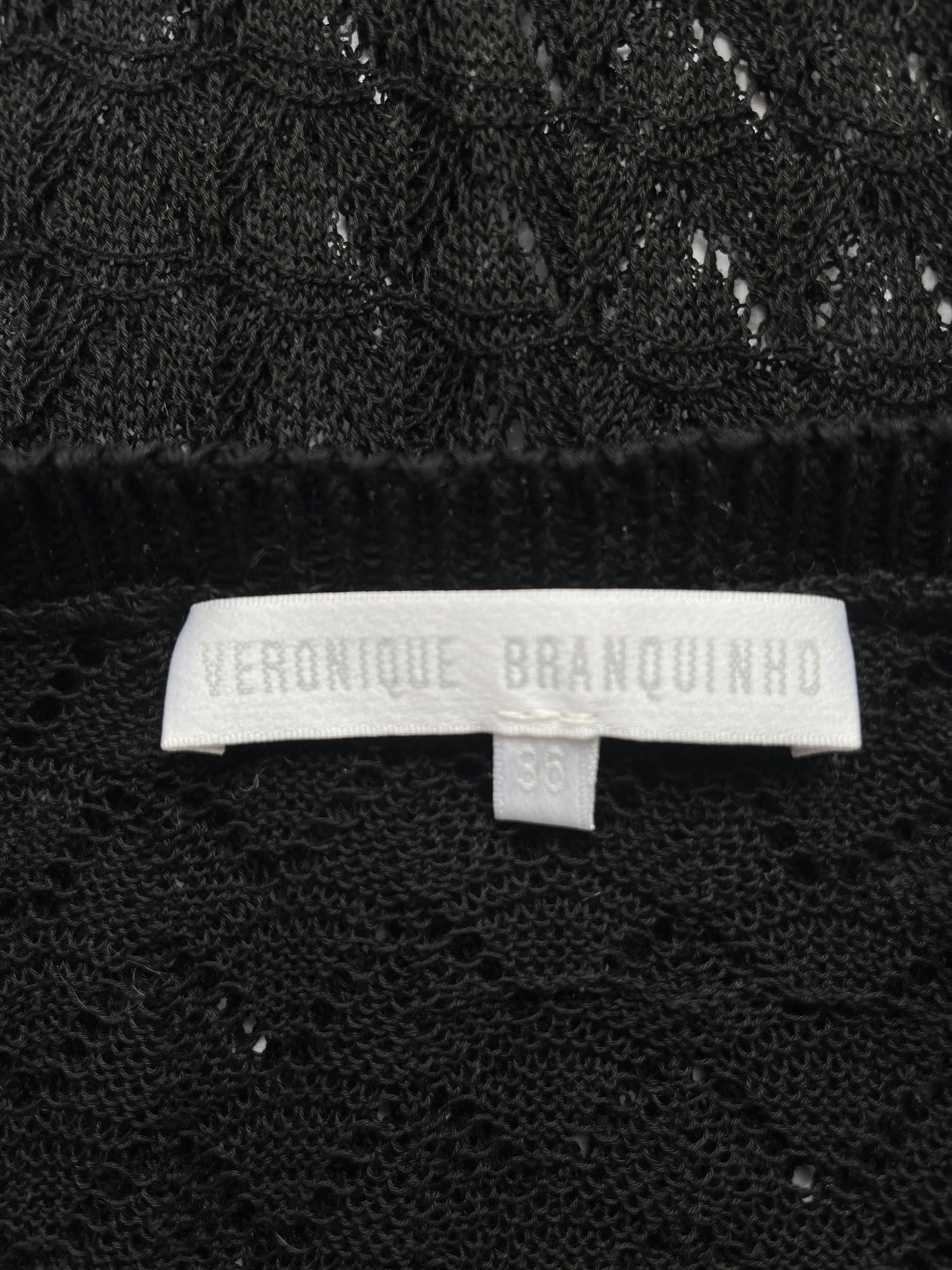 Veronique Branquinho ⚡️QUICK SALE⚡️Veronique Branquinho Lacey Round Neck Sweater Size S / US 4 / IT 40 - 3 Thumbnail
