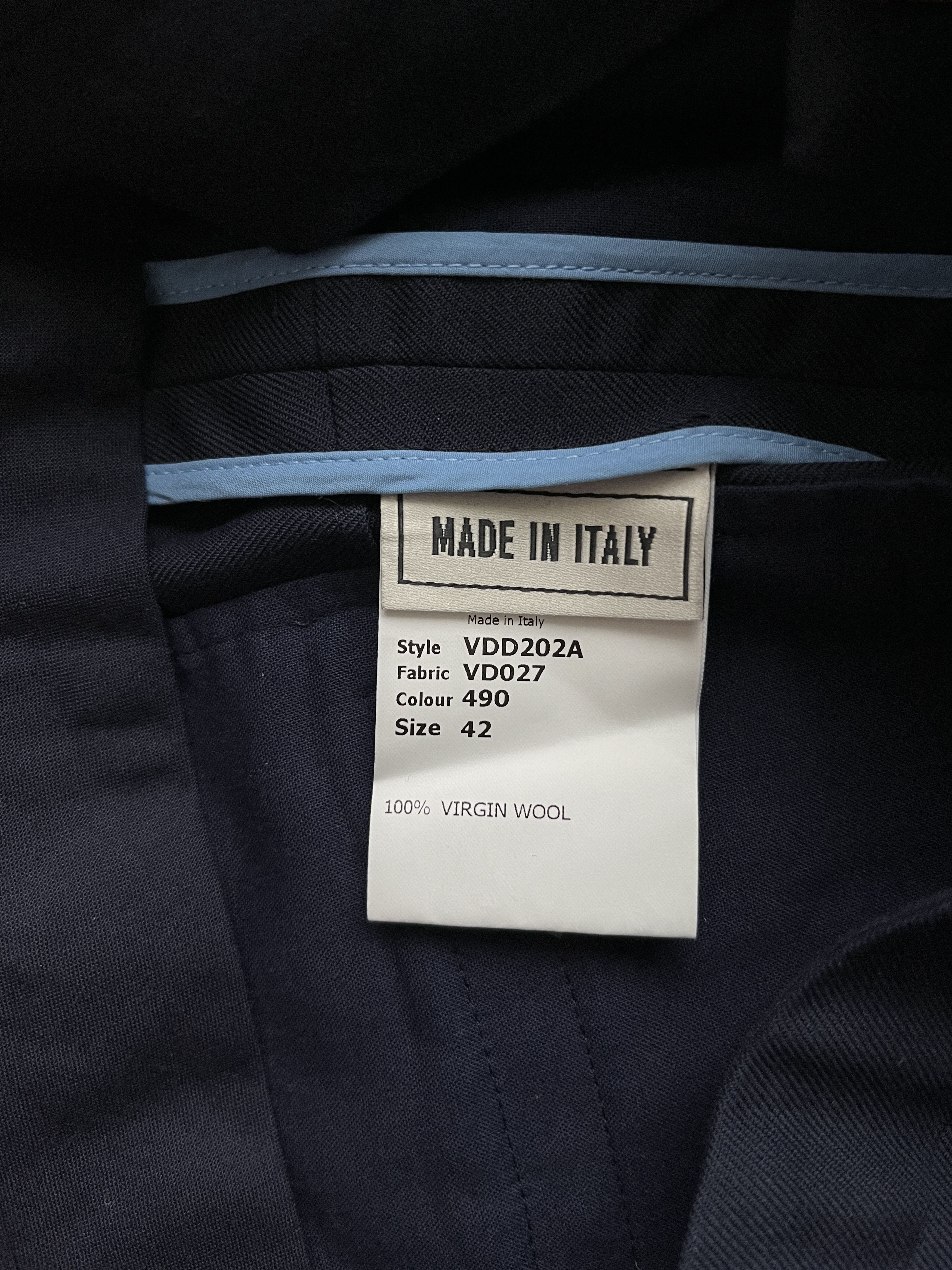Veronique Branquinho ⚡️QUICK SALE⚡️Veronique Branquinho Navy Pants Trousers Size 32" / US 10 / IT 46 - 4 Thumbnail
