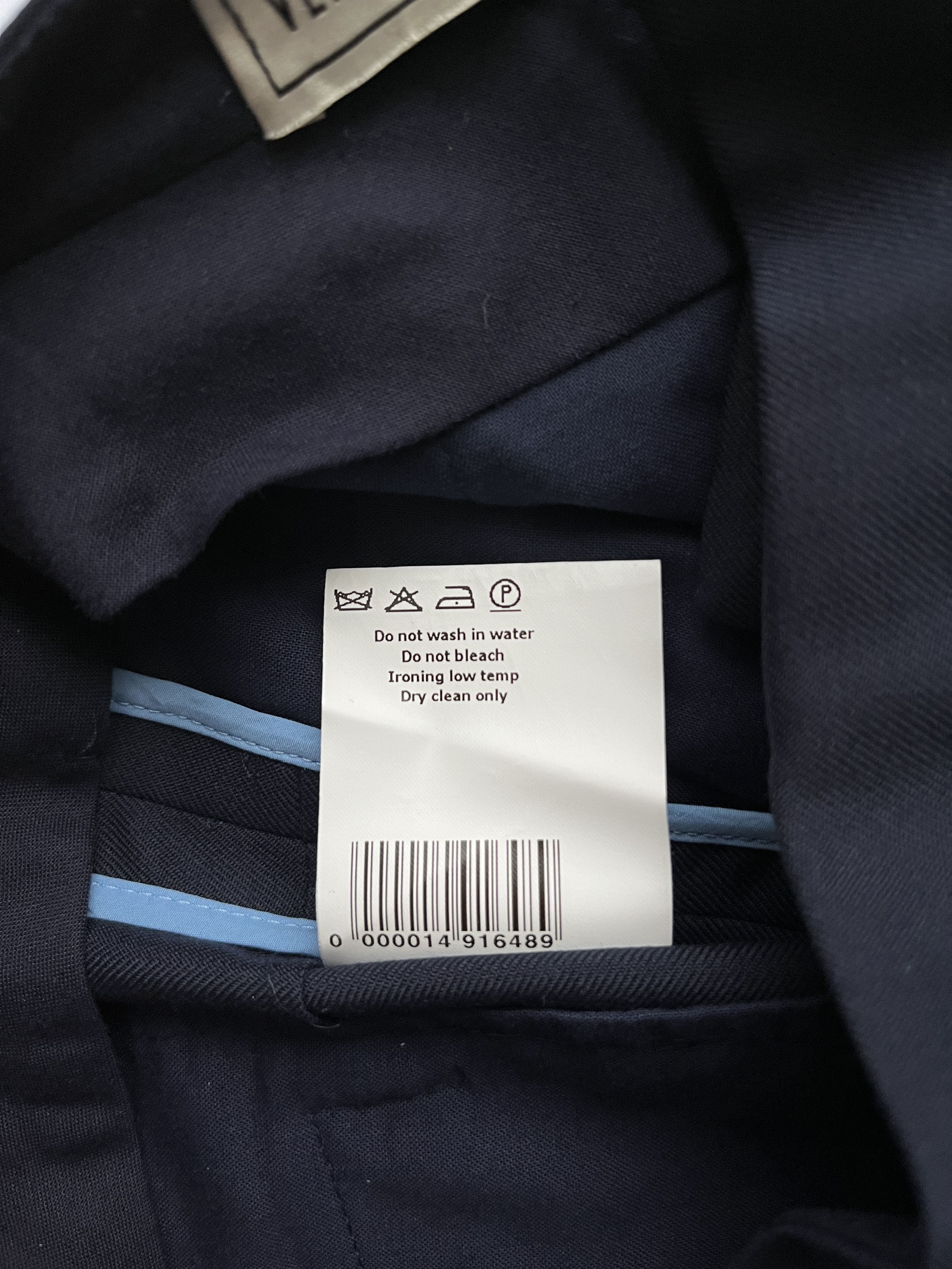 Veronique Branquinho ⚡️QUICK SALE⚡️Veronique Branquinho Navy Pants Trousers Size 32" / US 10 / IT 46 - 5 Thumbnail