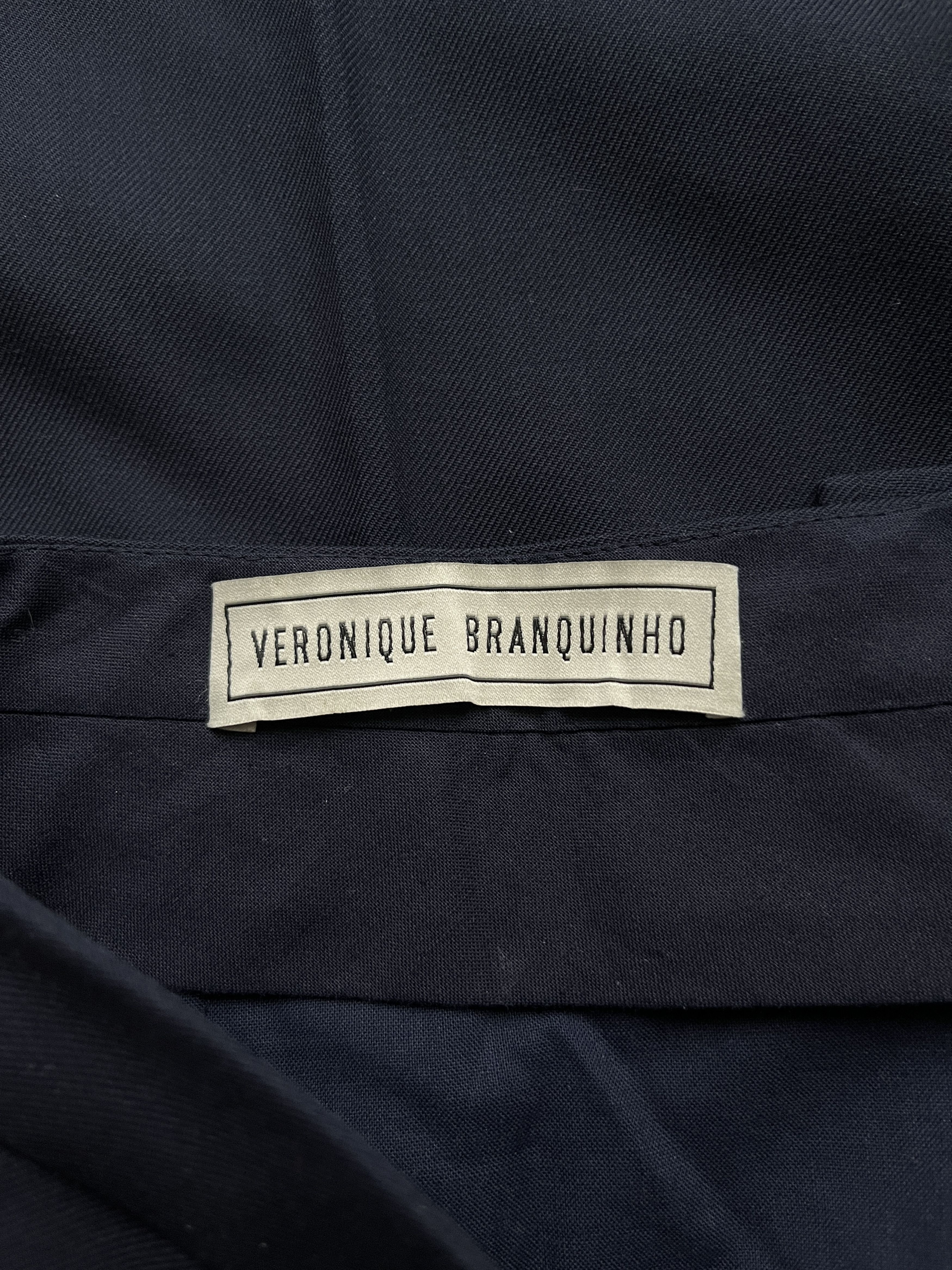 Veronique Branquinho ⚡️QUICK SALE⚡️Veronique Branquinho Navy Pants Trousers Size 32" / US 10 / IT 46 - 3 Thumbnail