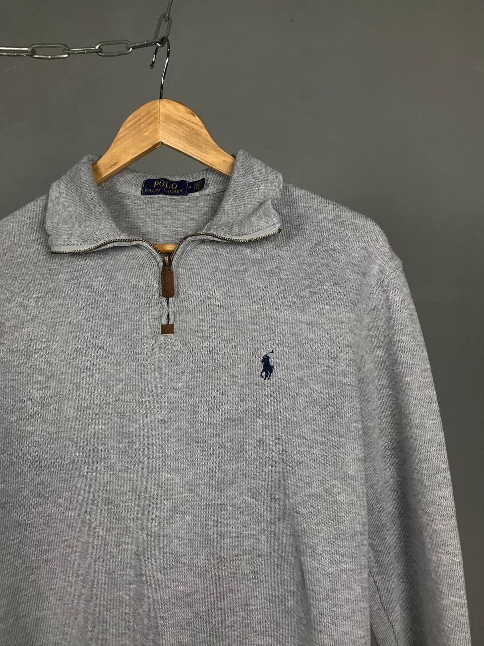 Polo Ralph Lauren Polo Ralph Lauren luxury streetwear 1/4 zip sweatshirt Size US M / EU 48-50 / 2 - 2 Thumbnail