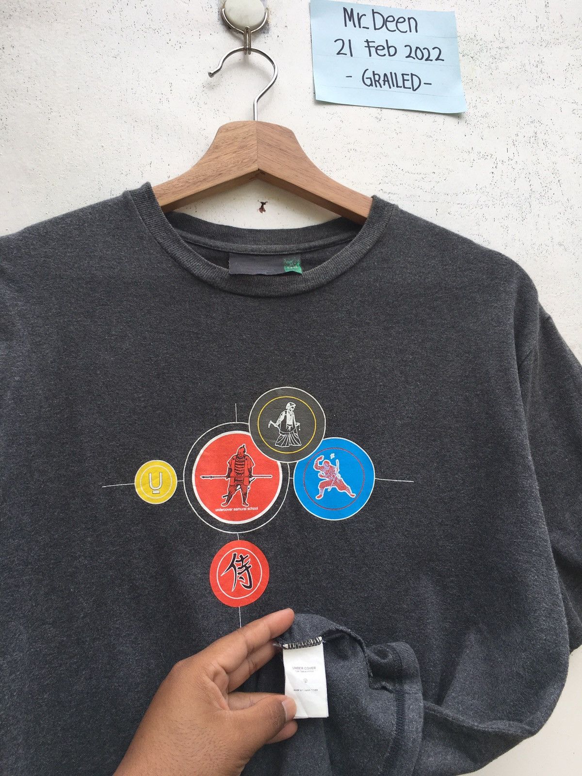 Jun Takahashi Rare Undercover Jun Takahashi Samurai School Tshirt Size US M / EU 48-50 / 2 - 14 Thumbnail