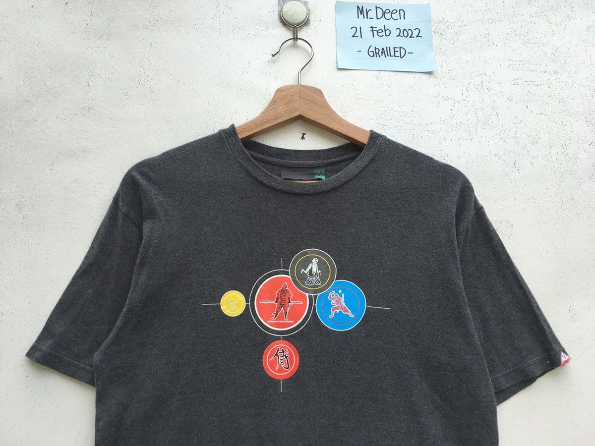 image of Jun Takahashi Samurai School Tshirt in Grey, Men's (Size Medium)