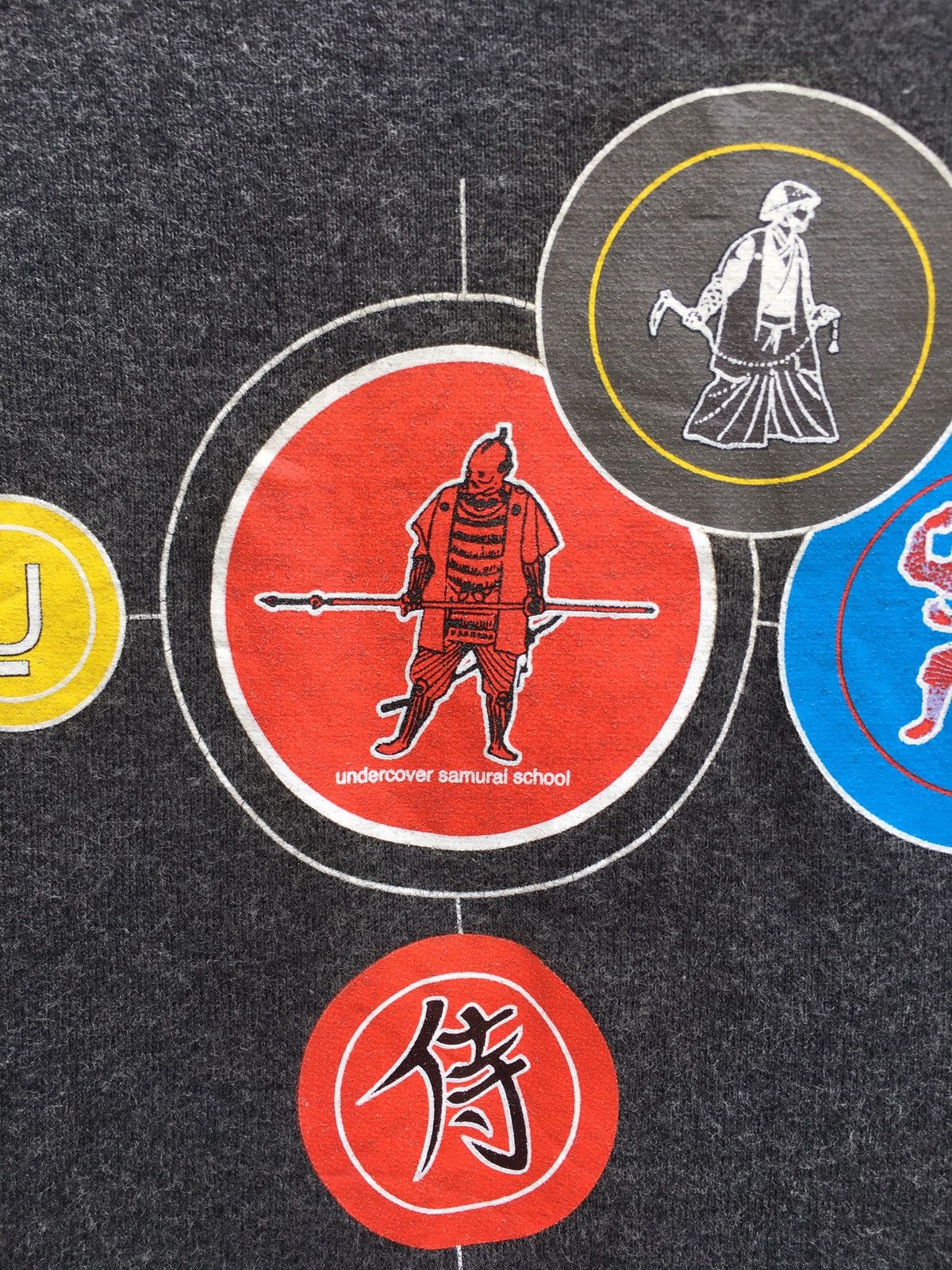 Jun Takahashi Rare Undercover Jun Takahashi Samurai School Tshirt Size US M / EU 48-50 / 2 - 8 Thumbnail