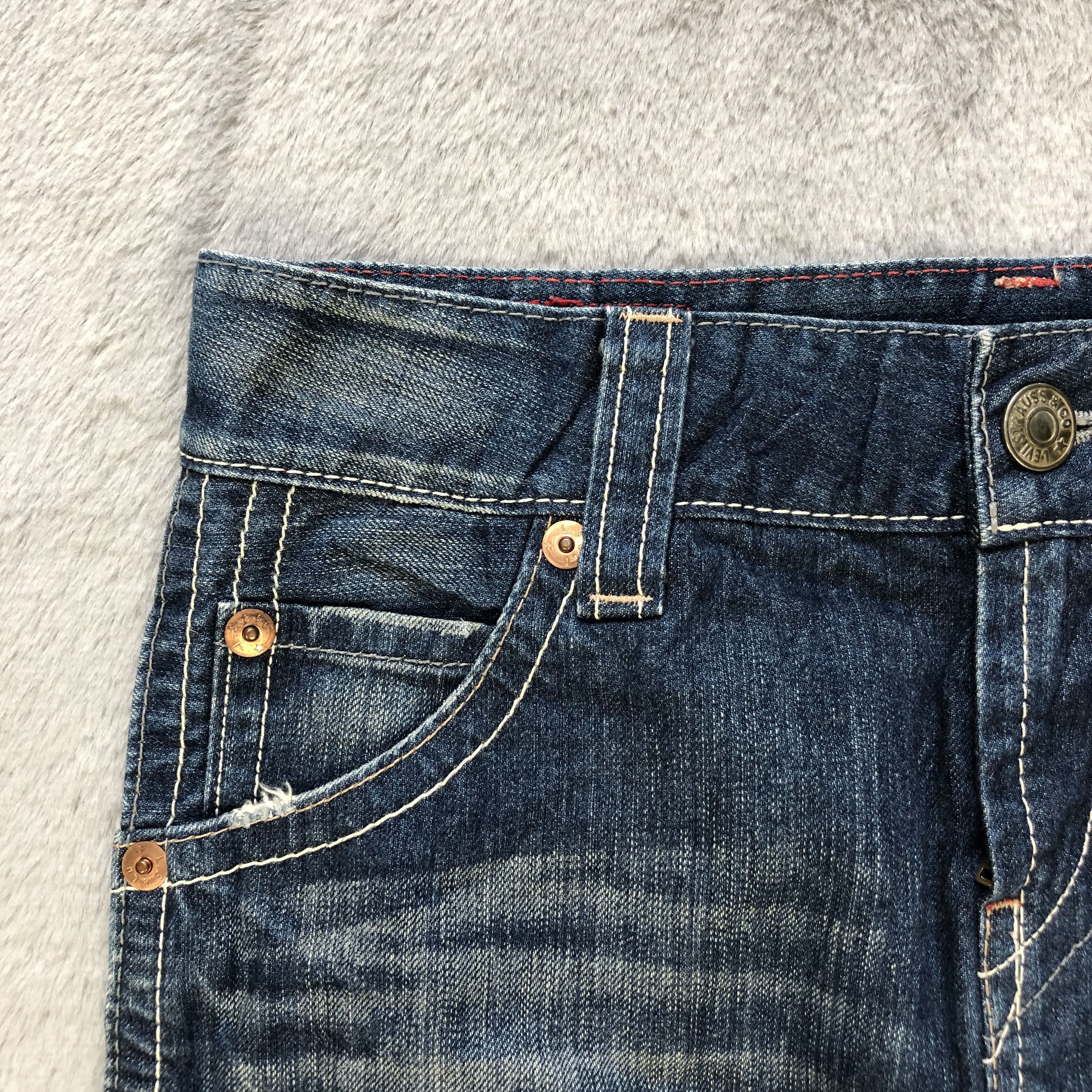 Levi's LEVIS JEANS SKIRTS #6909-96 Size 29" - 3 Thumbnail