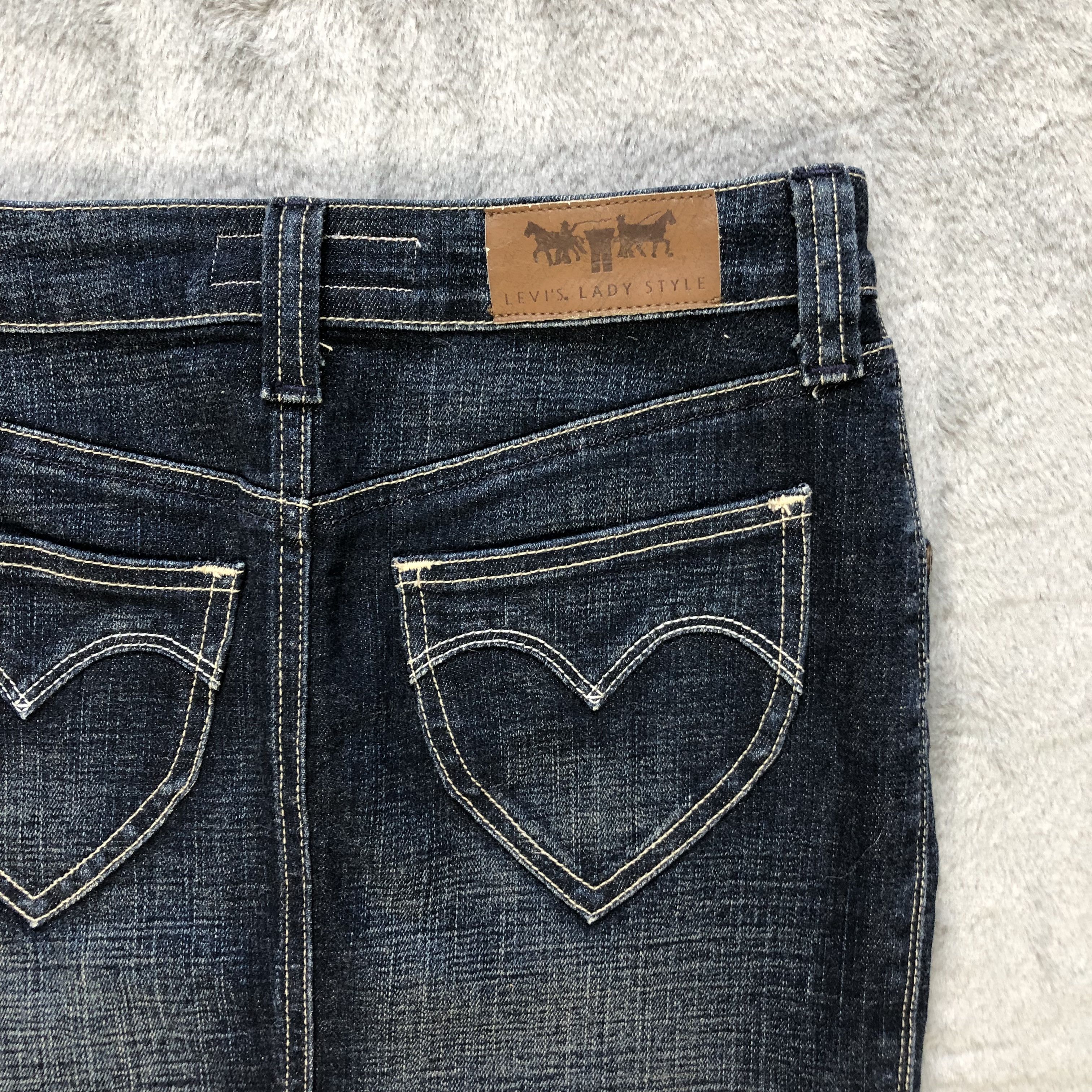 Levi's LEVIS LADY STYLE PERFECT BODY JEANS SKIRTS #6911-96 Size 27" / US 4 / IT 40 - 10 Thumbnail