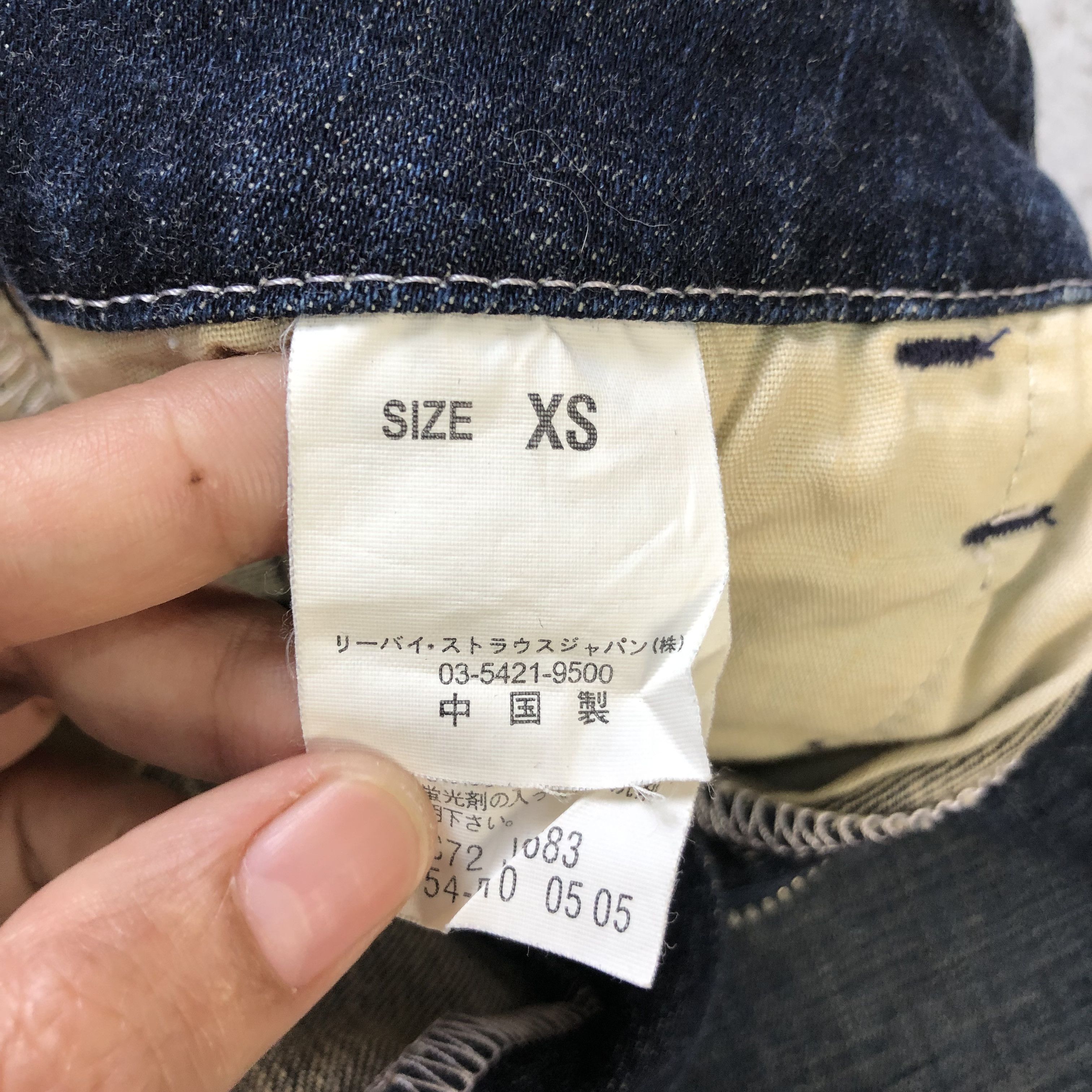 Levi's LEVIS LADY STYLE PERFECT BODY JEANS SKIRTS #6911-96 Size 27" / US 4 / IT 40 - 7 Thumbnail