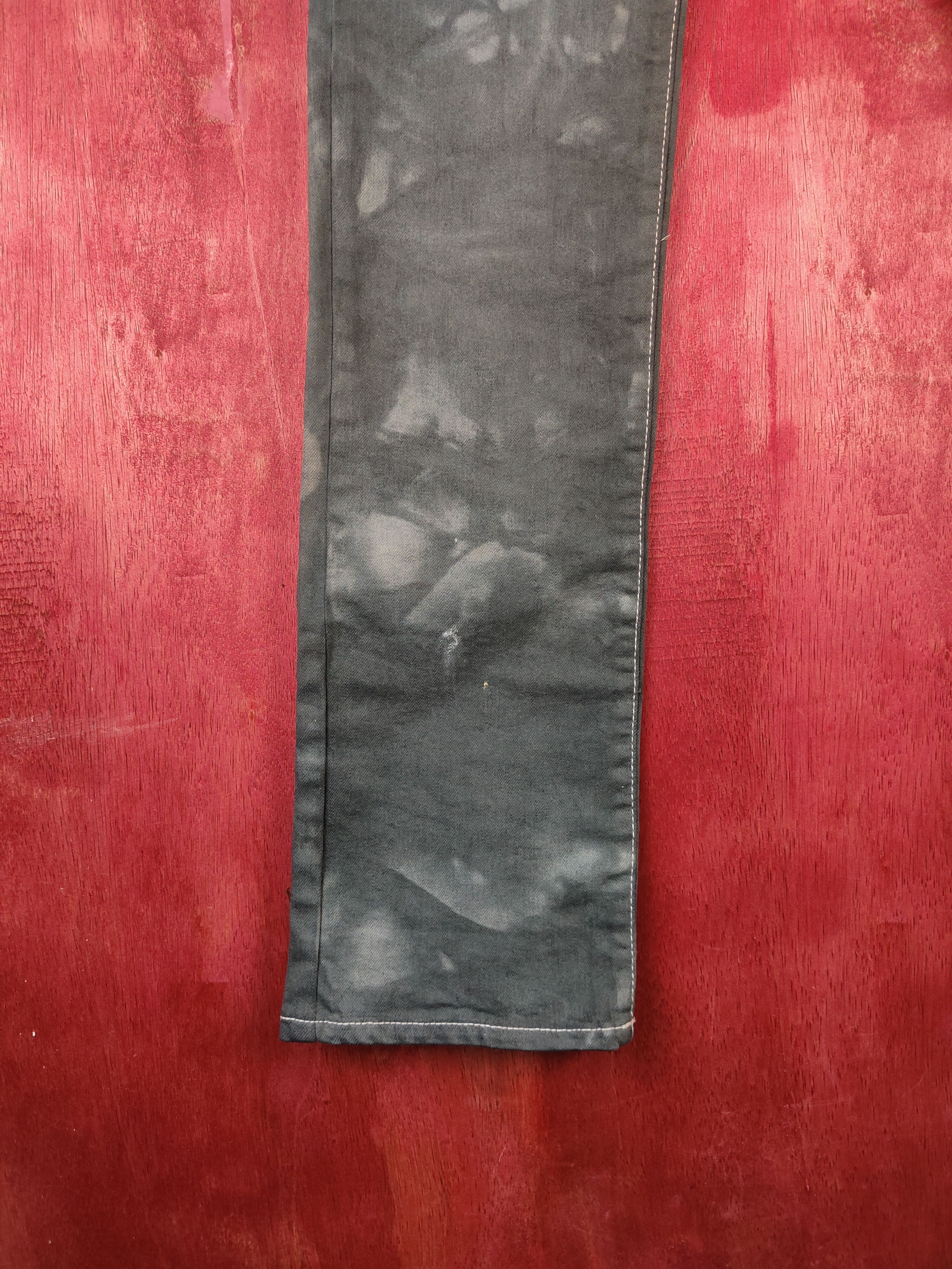 Schlussel DL Schlüssel Black Faded japan cargo pants #S710 Size US 31 - 4 Thumbnail