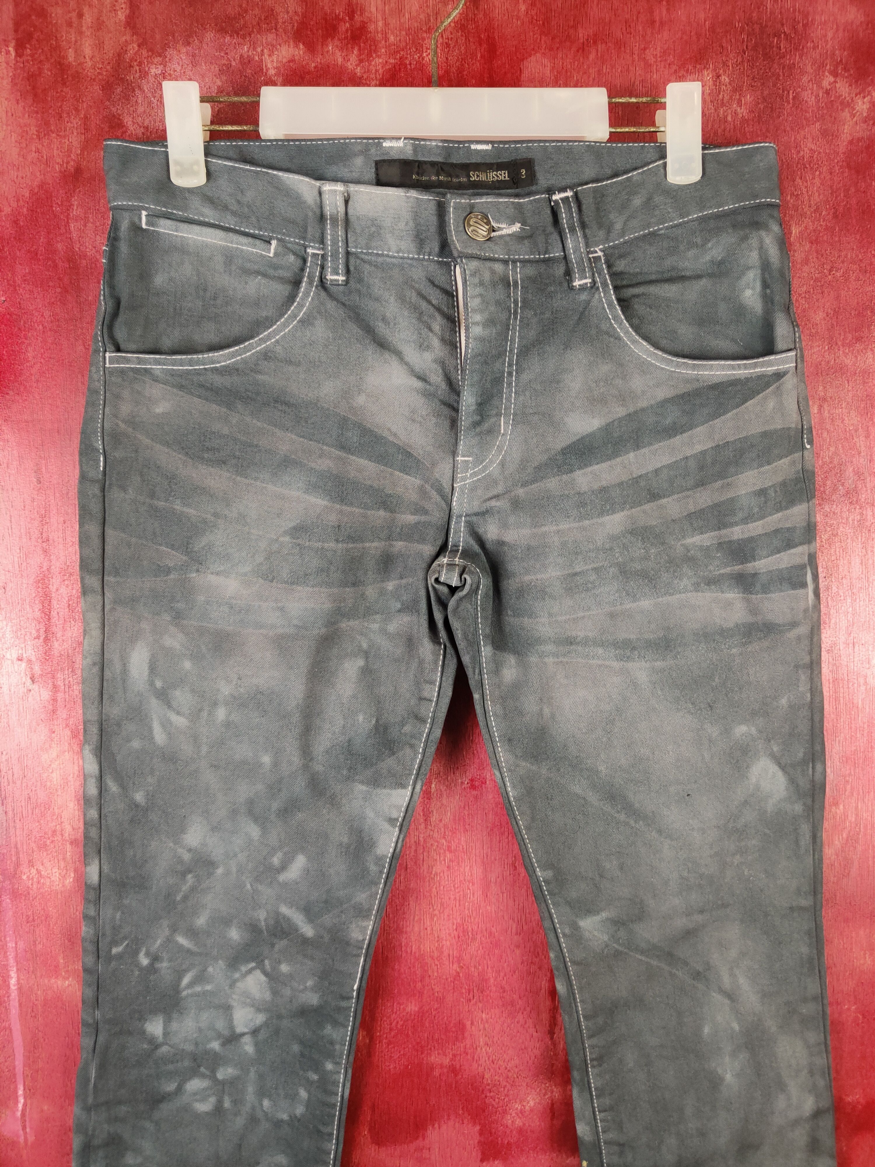 Schlussel DL Schlüssel Black Faded japan cargo pants #S710 Size US 31 - 2 Thumbnail