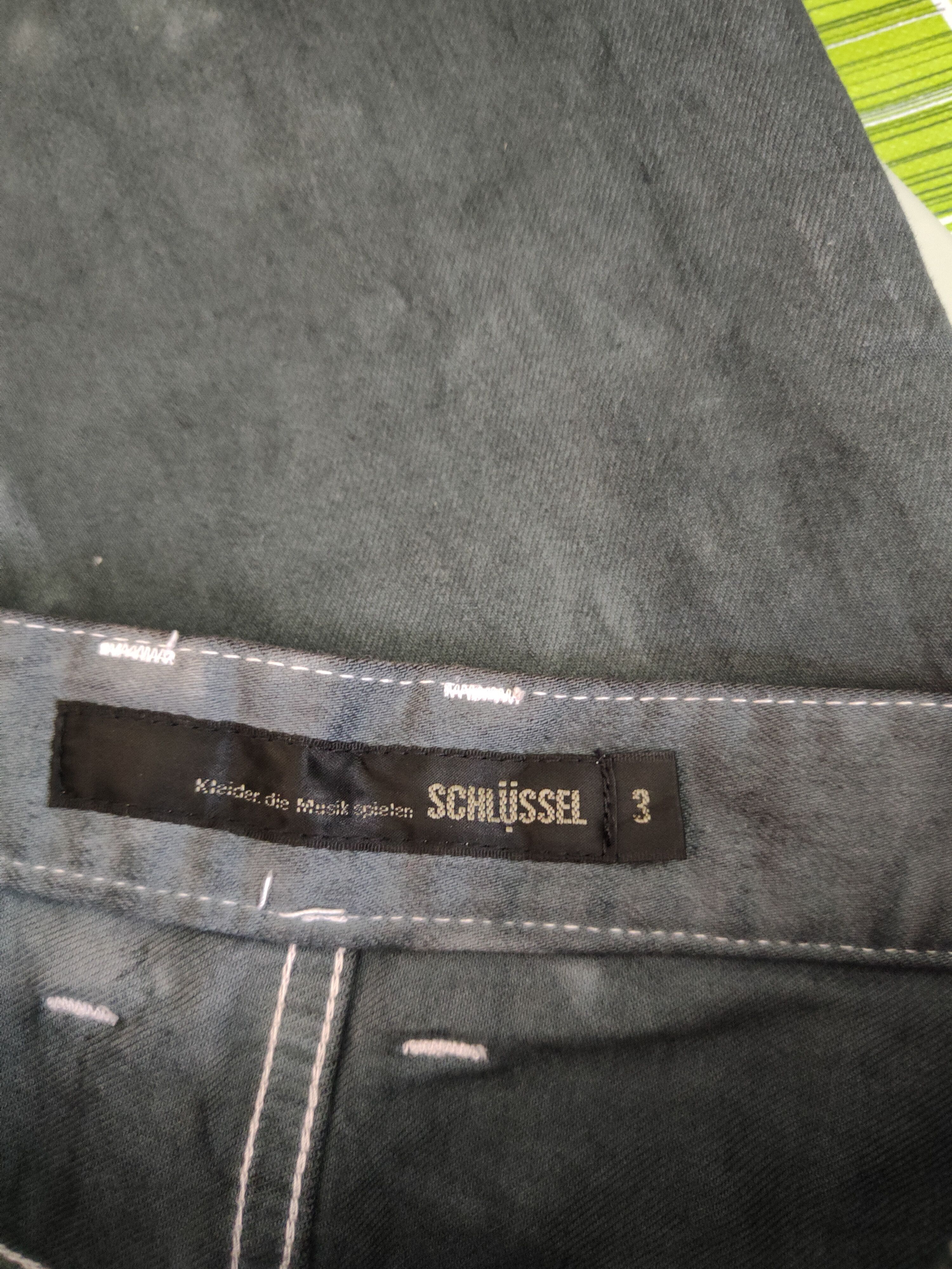 Schlussel DL Schlüssel Black Faded japan cargo pants #S710 Size US 31 - 14 Thumbnail