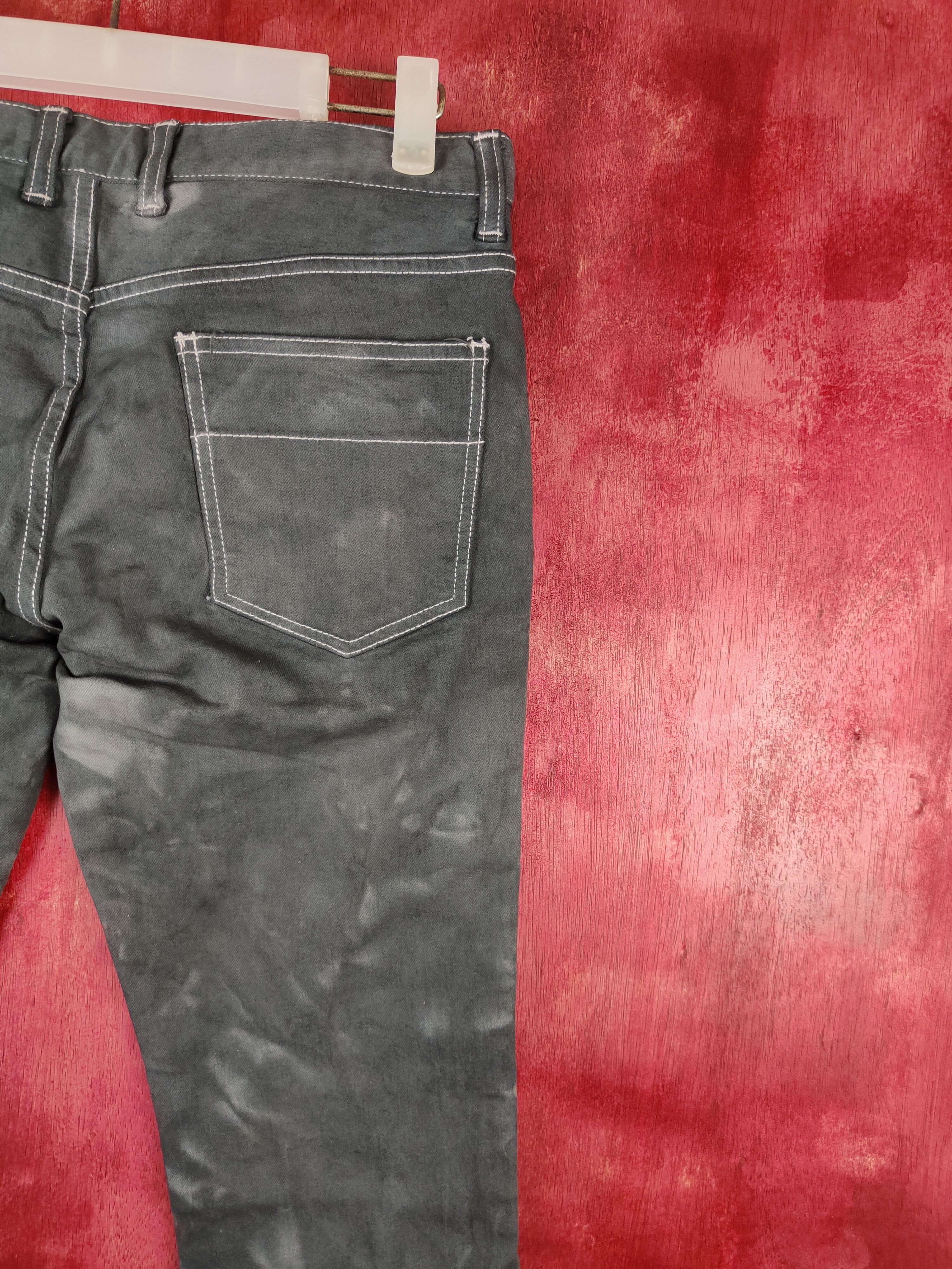 Schlussel DL Schlüssel Black Faded japan cargo pants #S710 Size US 31 - 10 Thumbnail