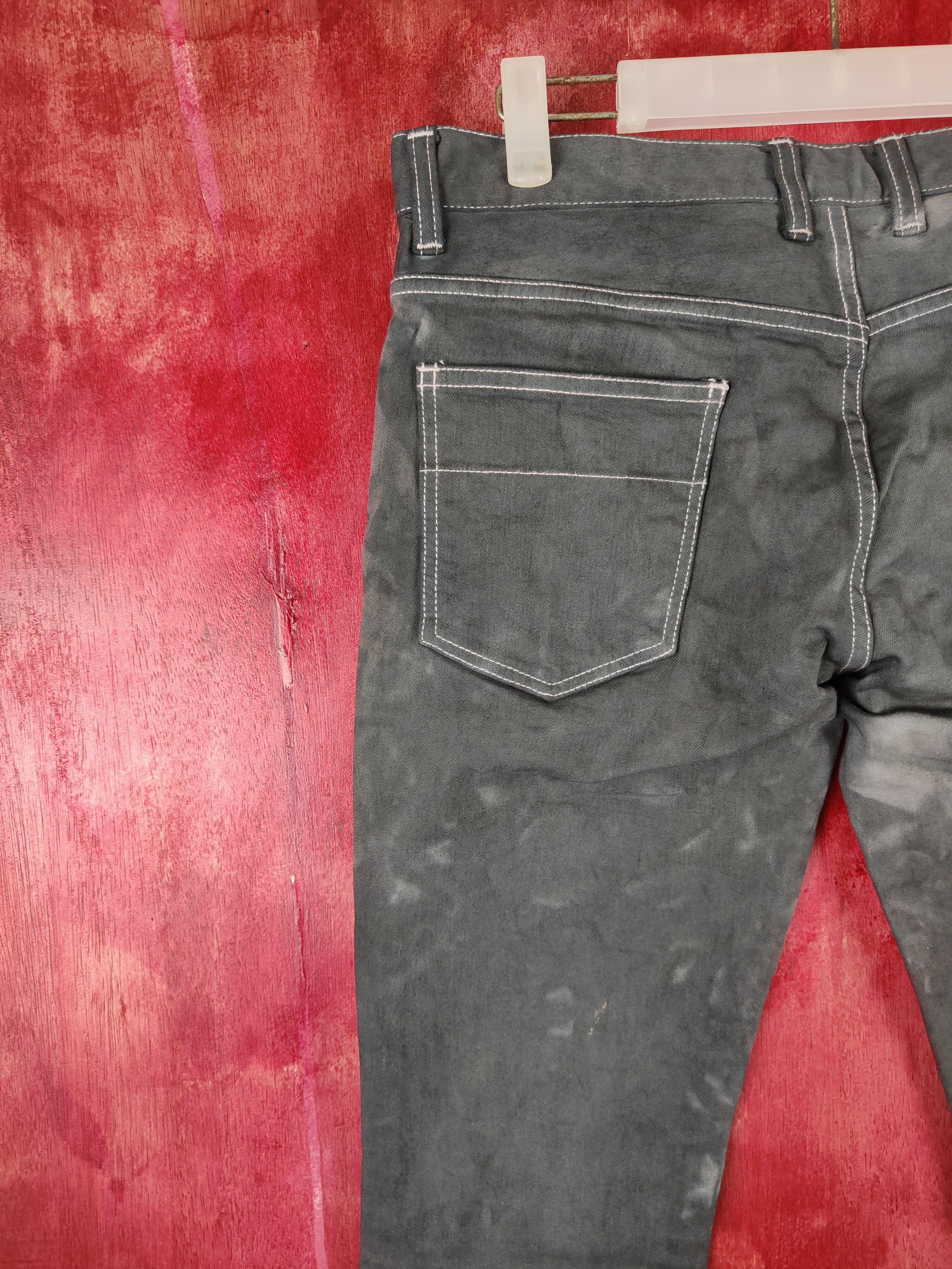 Schlussel DL Schlüssel Black Faded japan cargo pants #S710 Size US 31 - 8 Thumbnail