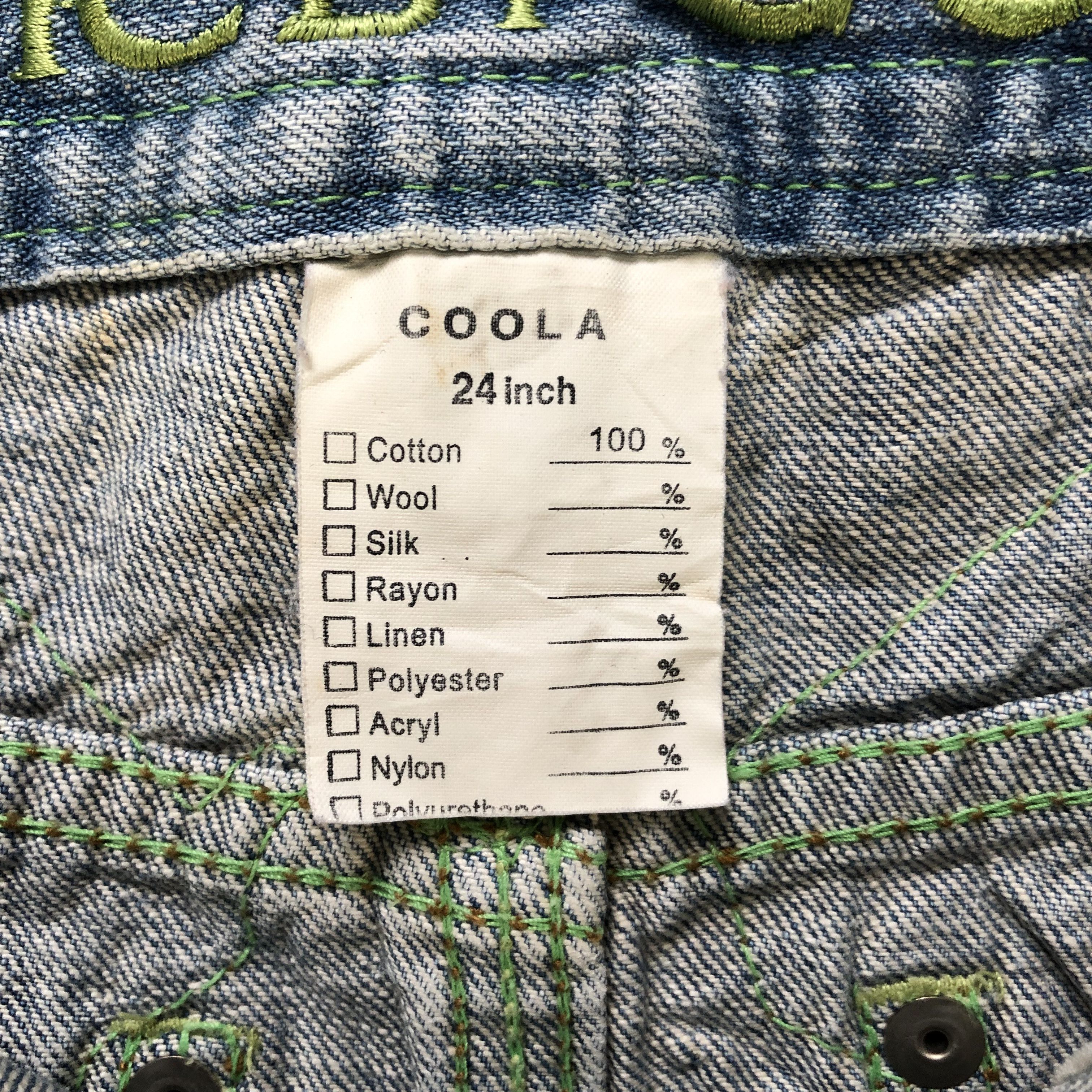 Japanese Brand PERFUME BY COOLA LIGHT WASH JEANS SKIRTS #6912-96 Size 26" / US 2 / IT 38 - 13 Thumbnail