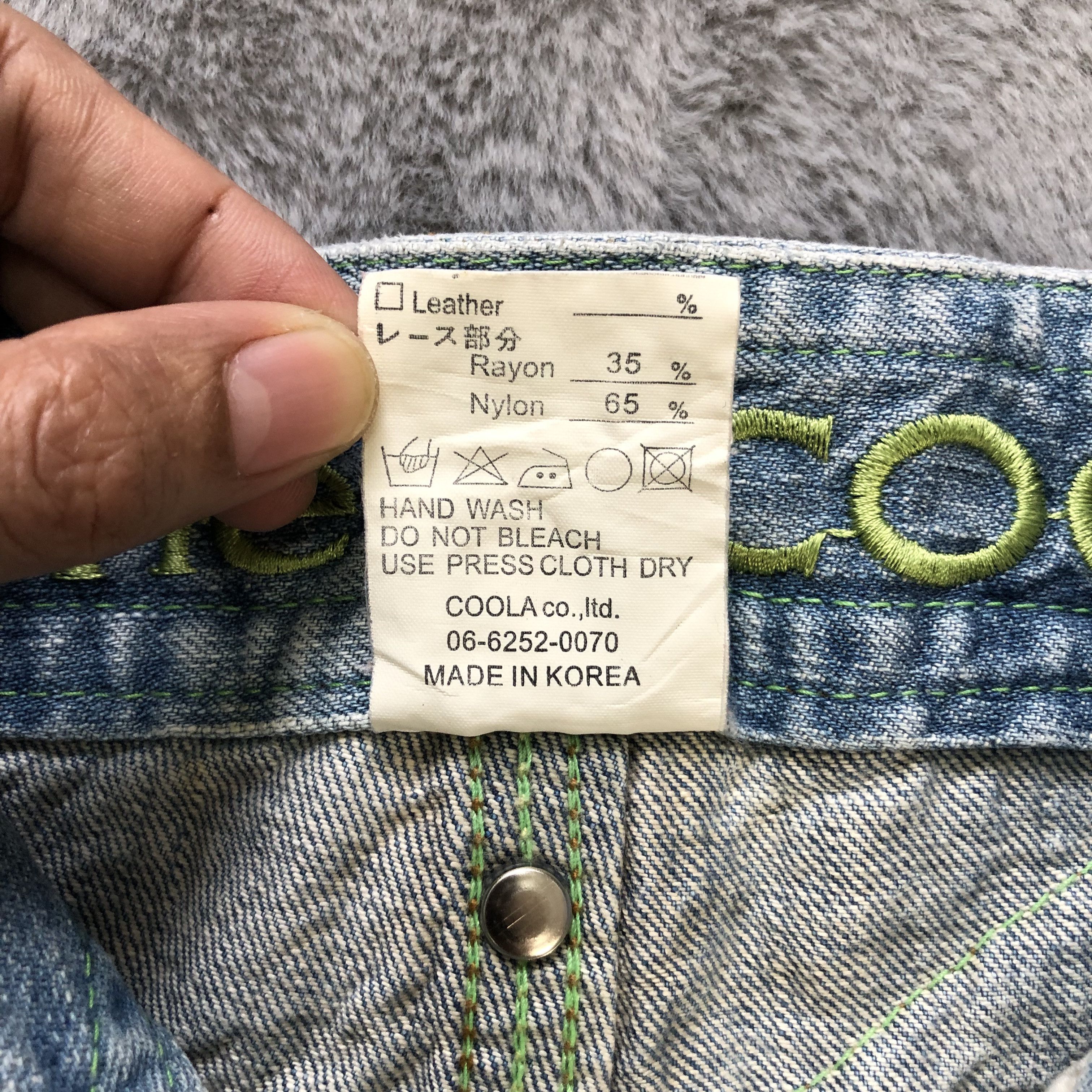 Japanese Brand PERFUME BY COOLA LIGHT WASH JEANS SKIRTS #6912-96 Size 26" / US 2 / IT 38 - 14 Thumbnail