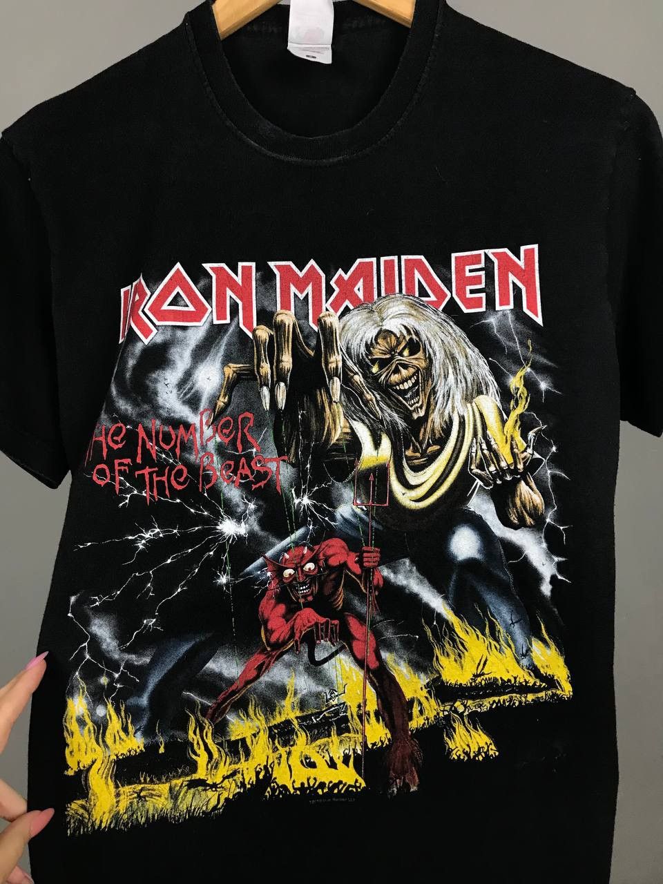 Band Tees × Iron Maiden × Vintage Iron Maiden 2010 vintage rock band tee Size US S / EU 44-46 / 1 - 3 Thumbnail