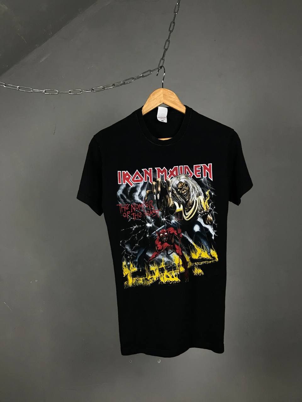 Band Tees × Iron Maiden × Vintage Iron Maiden 2010 vintage rock band tee Size US S / EU 44-46 / 1 - 1 Thumbnail