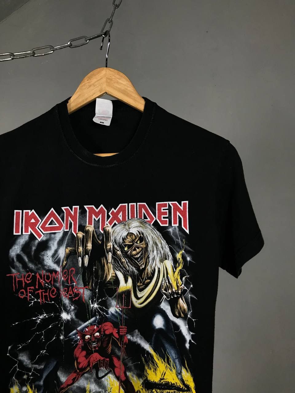 Band Tees × Iron Maiden × Vintage Iron Maiden 2010 vintage rock band tee Size US S / EU 44-46 / 1 - 2 Thumbnail