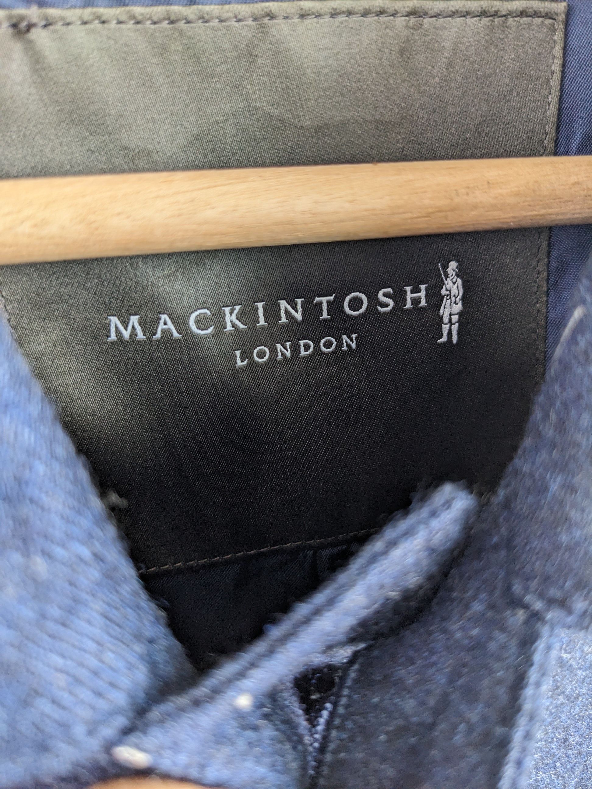 Mackintosh Vintage Mackintosh Wool Long Jacket Size M / US 6-8 / IT 42-44 - 3 Thumbnail