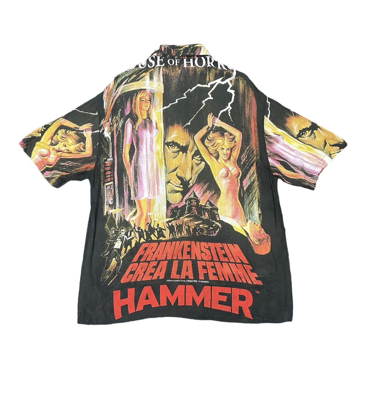 Arts & Science Frakenstein overprint horor movie shirt Size US L / EU 52-54 / 3 - 2 Thumbnail