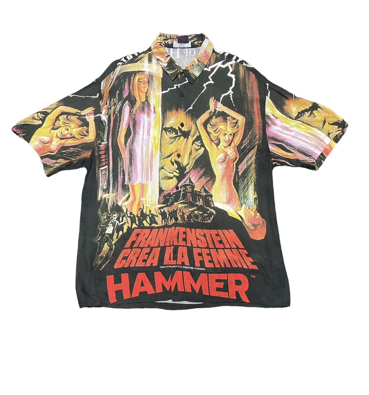 Arts & Science Frakenstein overprint horor movie shirt Size US L / EU 52-54 / 3 - 1 Thumbnail