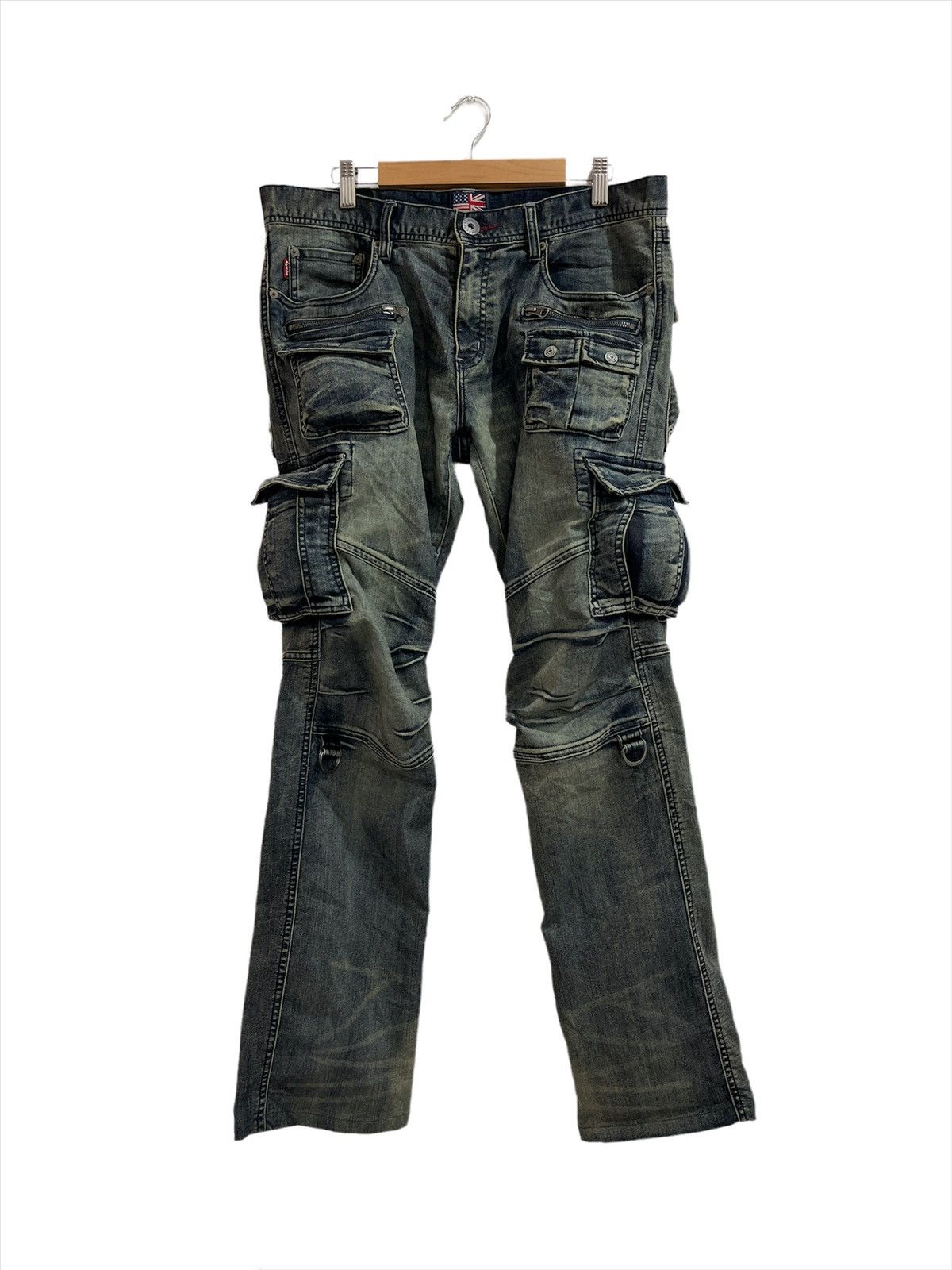 Japanese Brand × Seditionaries Lyric Multipocket Jeans Size US 34 / EU 50 - 2 Thumbnail