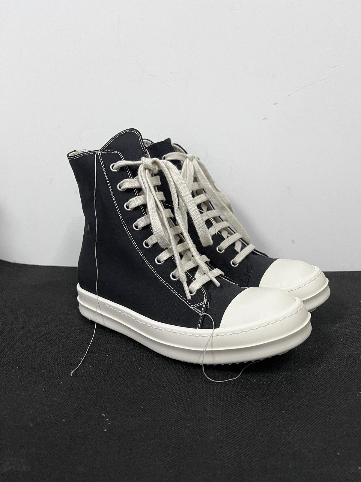 Rick Owens Drkshdw Rick owens drkshdw ss19 ramones high top sneakers sz35.5 Size US 5.5 / IT 35.5 - 6 Thumbnail