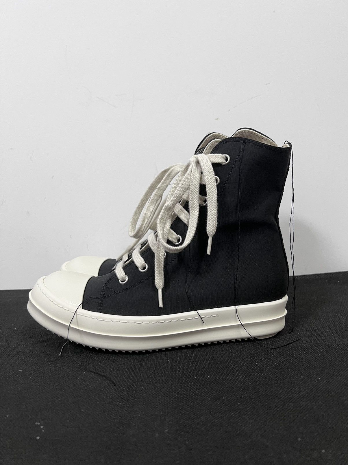Rick Owens Drkshdw Rick owens drkshdw ss19 ramones high top sneakers sz35.5 Size US 5.5 / IT 35.5 - 3 Thumbnail