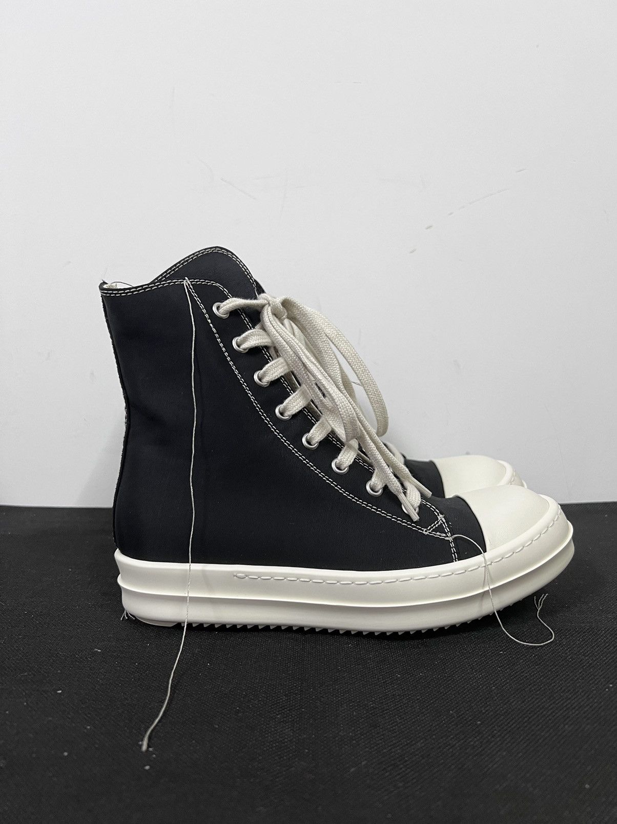 Rick Owens Drkshdw Rick owens drkshdw ss19 ramones high top sneakers sz35.5 Size US 5.5 / IT 35.5 - 5 Thumbnail