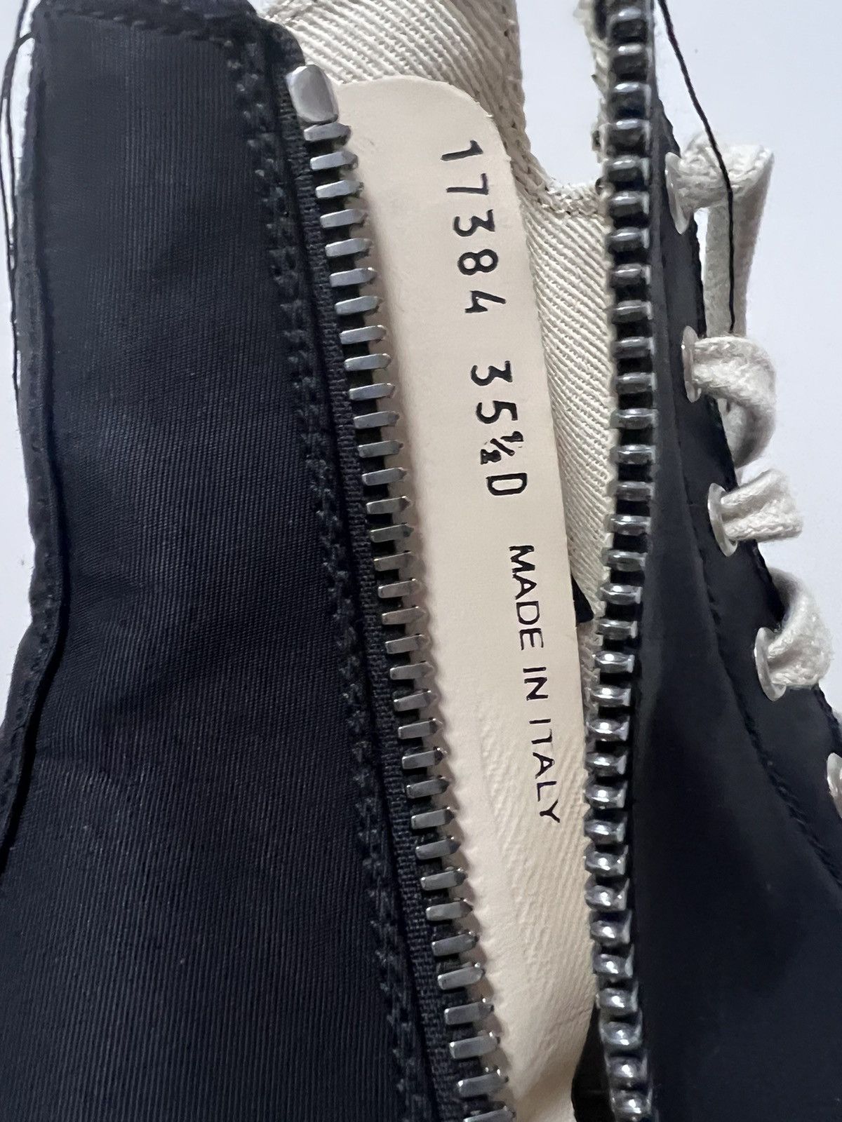 Rick Owens Drkshdw Rick owens drkshdw ss19 ramones high top sneakers sz35.5 Size US 5.5 / IT 35.5 - 9 Thumbnail