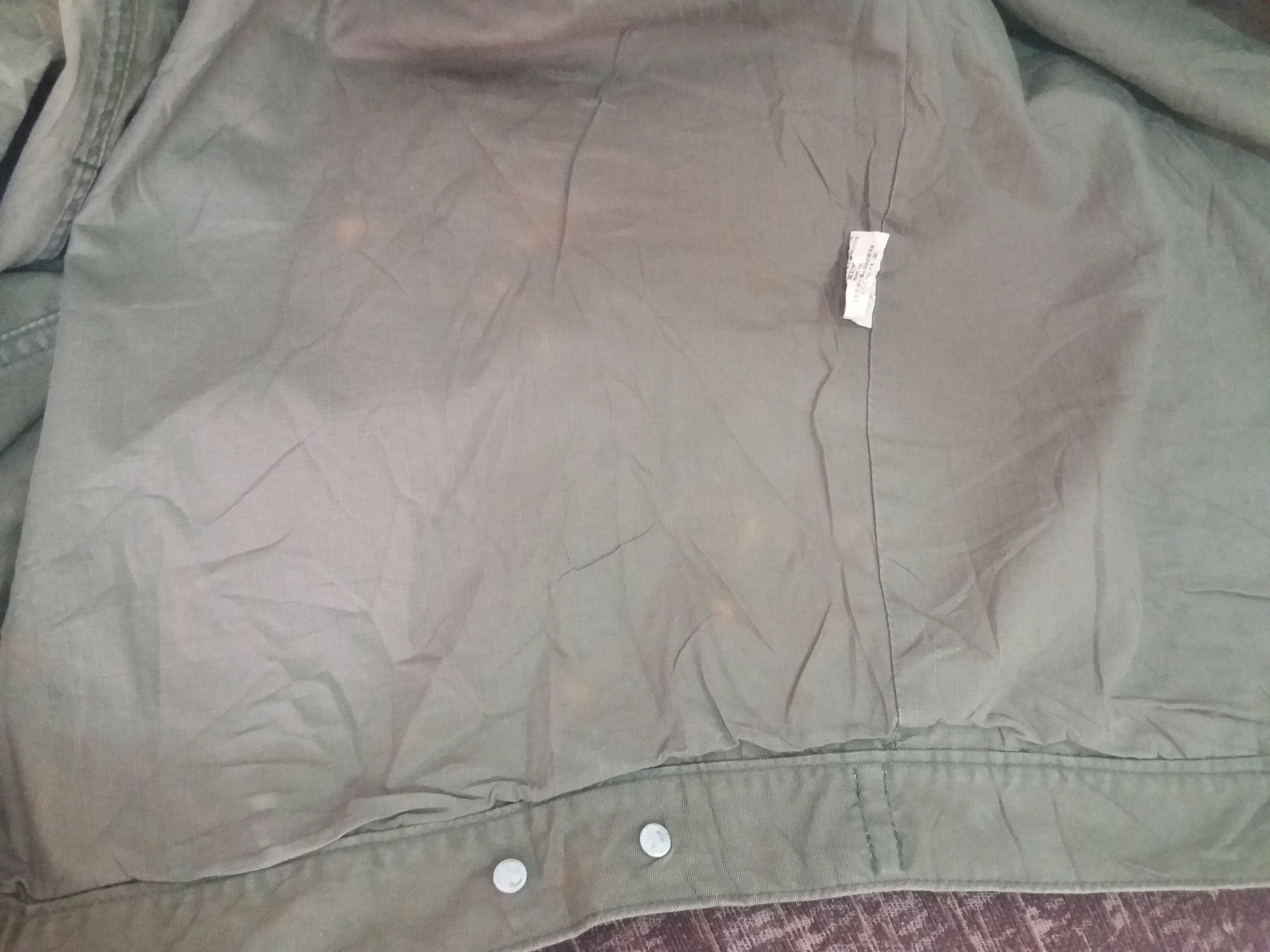Neighborhood Neighborhood green army distress jacket made in japan Size US M / EU 48-50 / 2 - 9 Thumbnail