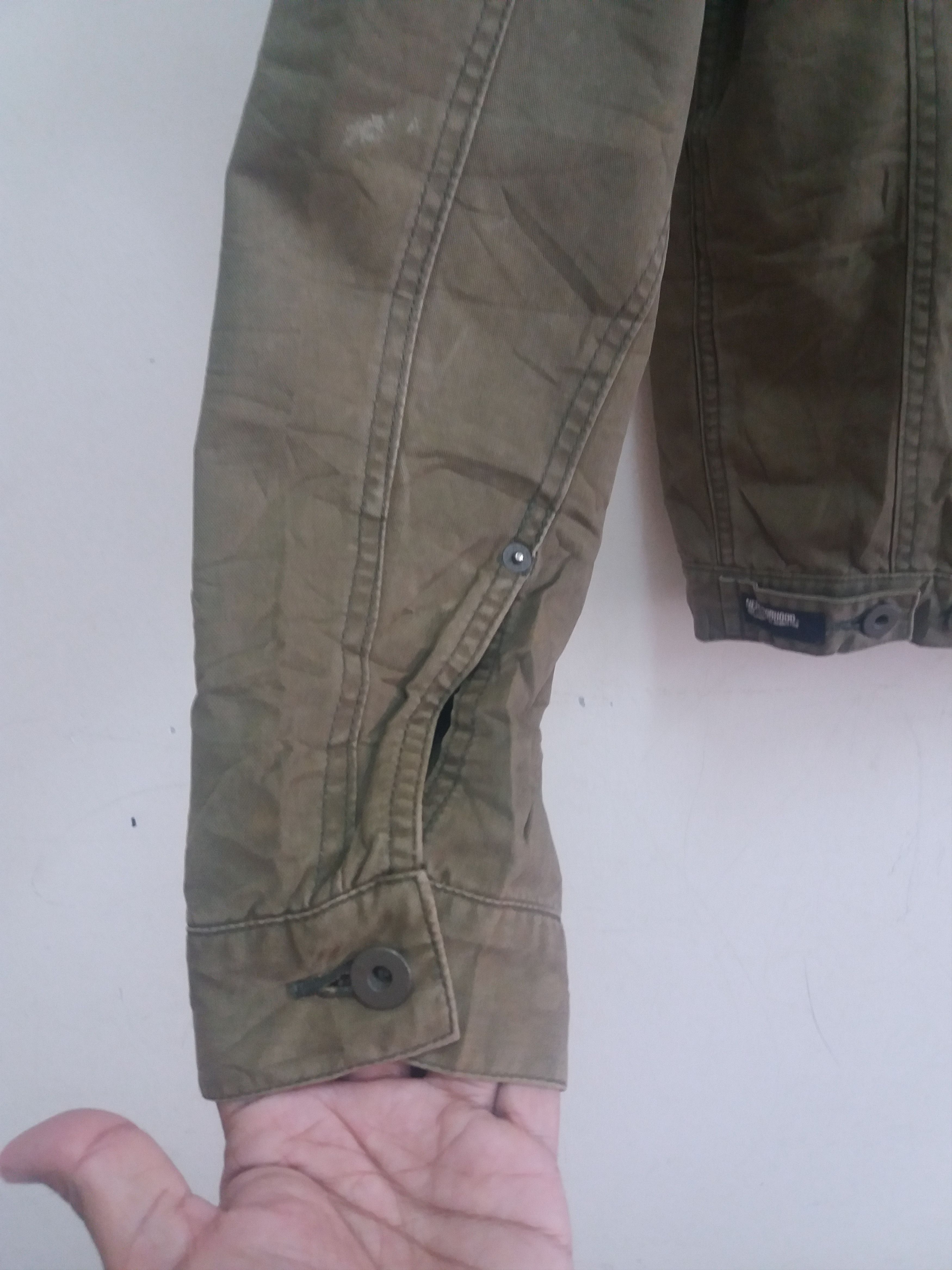 Neighborhood Neighborhood green army distress jacket made in japan Size US M / EU 48-50 / 2 - 12 Thumbnail