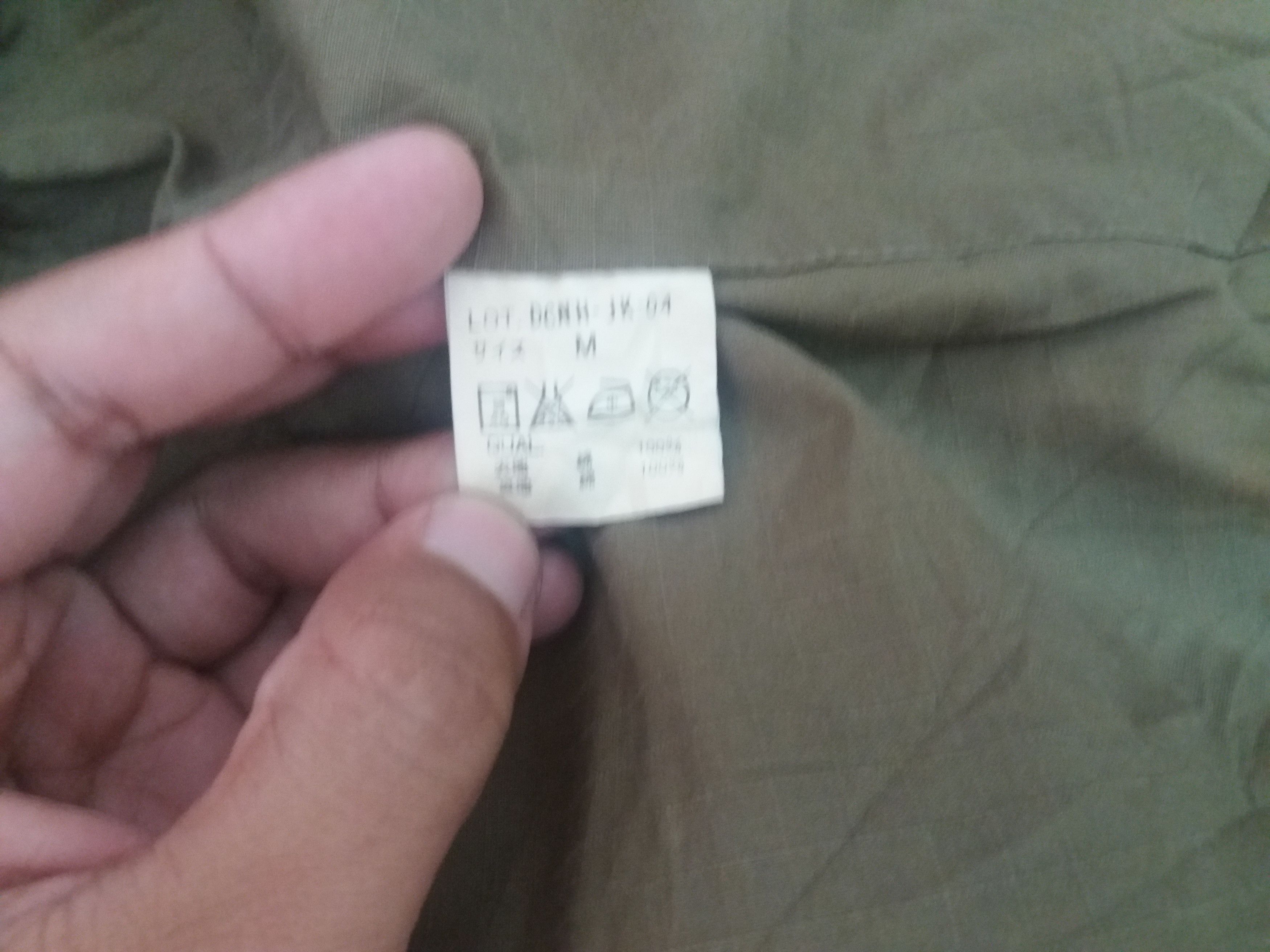 Neighborhood Neighborhood green army distress jacket made in japan Size US M / EU 48-50 / 2 - 10 Thumbnail