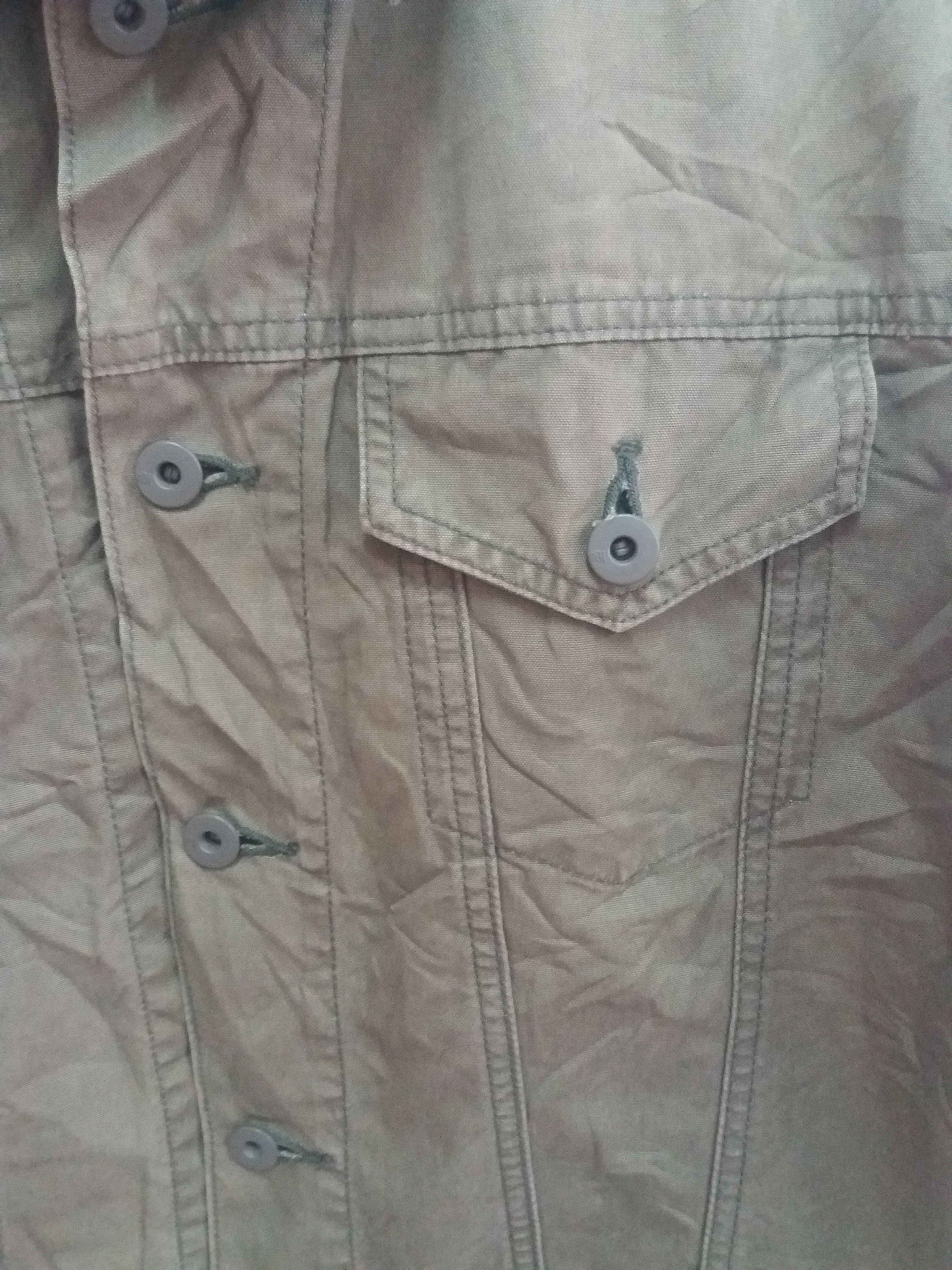Neighborhood Neighborhood green army distress jacket made in japan Size US M / EU 48-50 / 2 - 13 Thumbnail