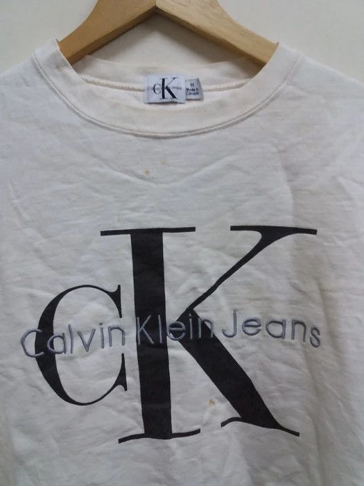 Vintage Calvin Klein Jeans sweatshirts big logo/size M