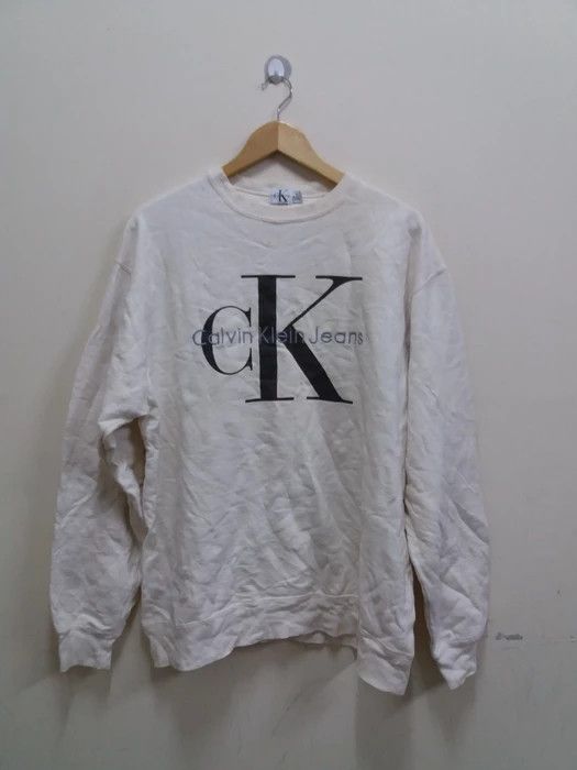 A$AP Rocky Vintage Calvin Klein Jeans sweatshirts big logo/size M Size US L / EU 52-54 / 3 - 1 Thumbnail