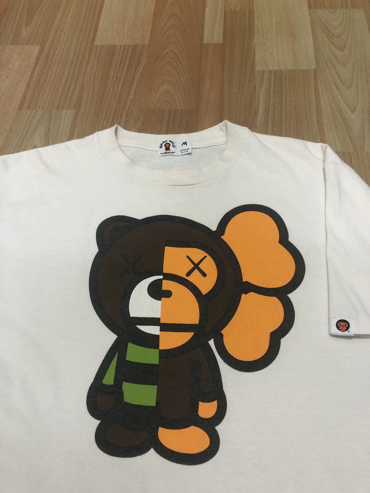 Bape × Kaws Bape x Kaws Baby Milo Bear Tee Size US M / EU 48-50 / 2 - 3 Thumbnail