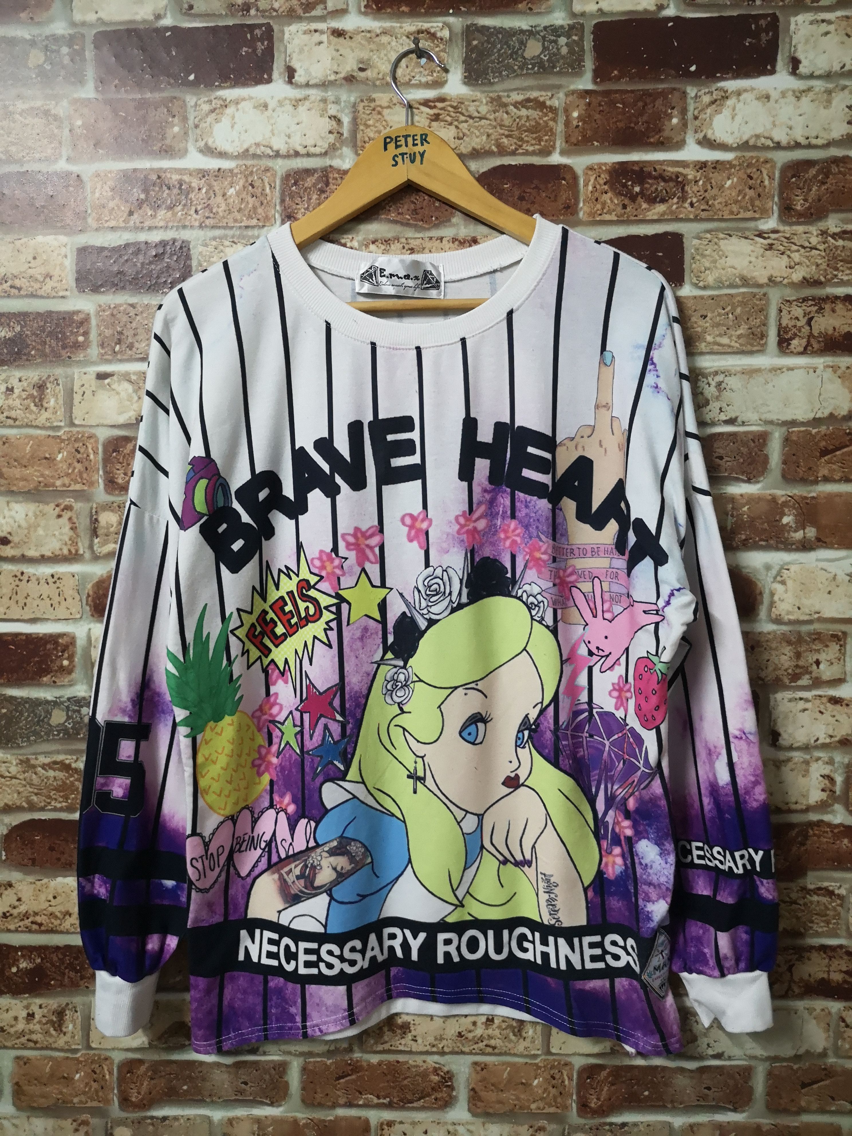Cartoon Network × Japanese Brand BRAVE HEART SWEATSHIRT by EMAX Size US L / EU 52-54 / 3 - 1 Thumbnail