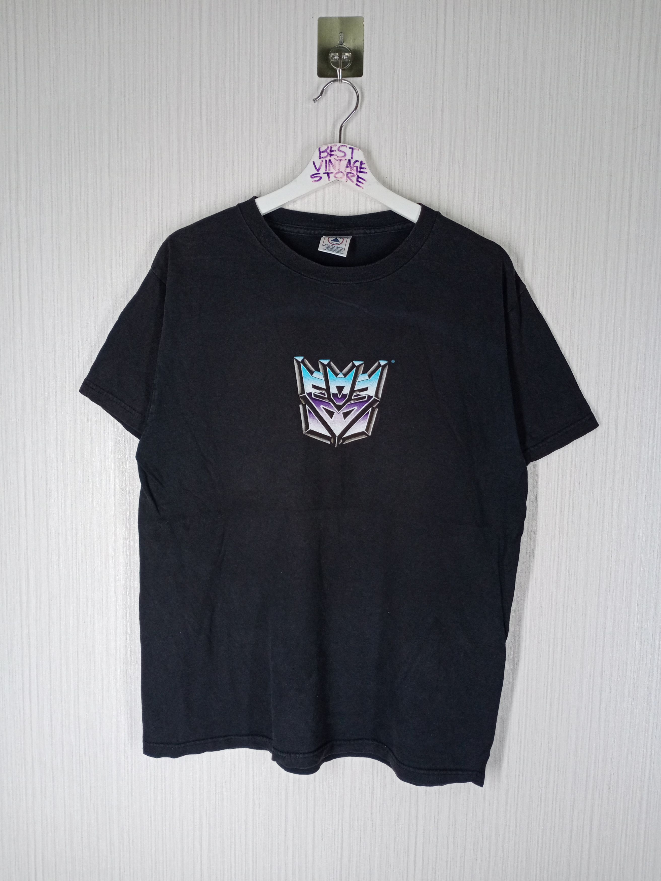 Delta Vintage Transformers Decepticon Logo Promo T-Shirts Size US M / EU 48-50 / 2 - 1 Thumbnail