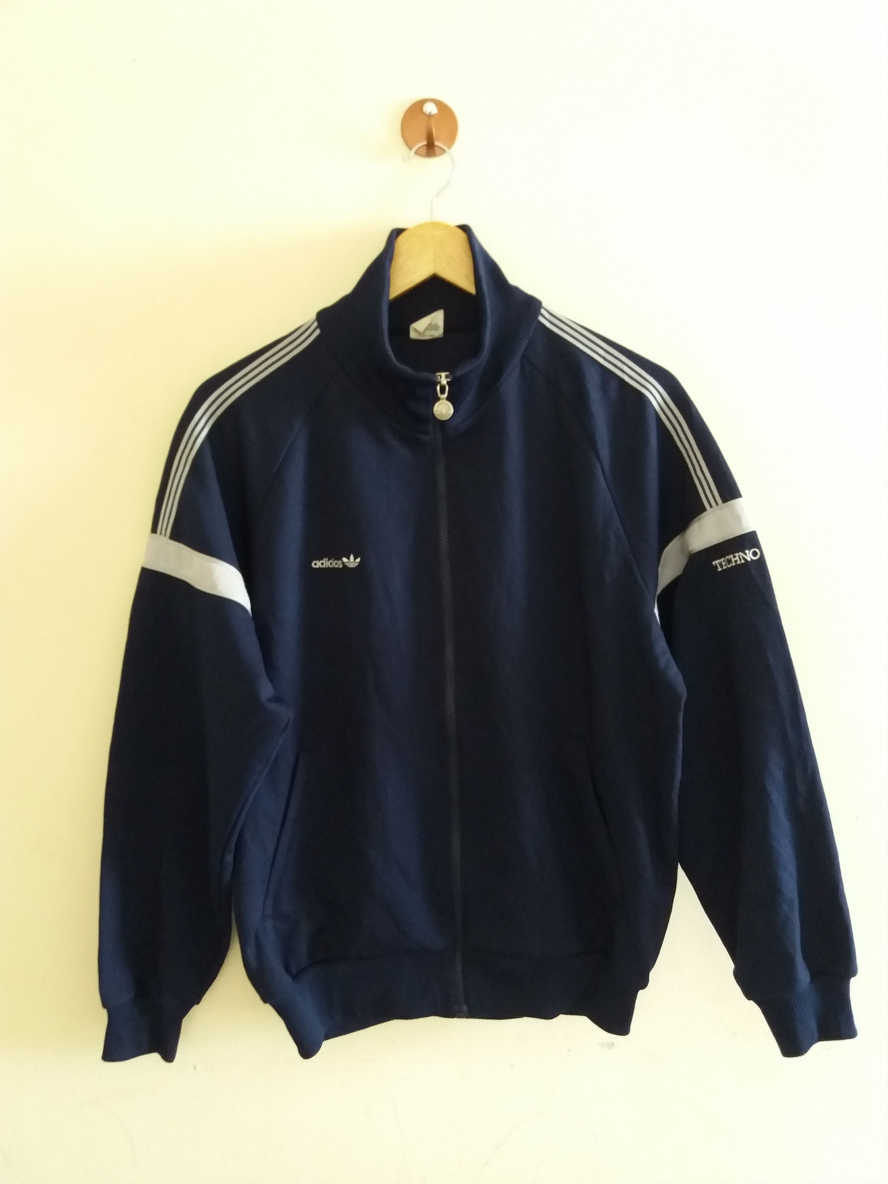 Adidas Vintage adidas techno zipper jacket/descente | Grailed