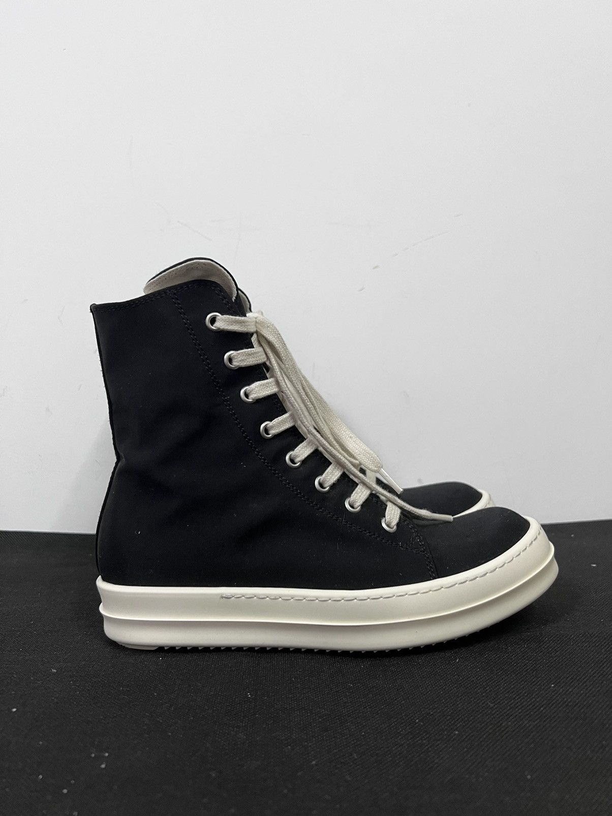 Rick Owens Drkshdw Rick owens drkshdw ramones high top sneakers Size US 6.5 / IT 36.5 - 5 Thumbnail
