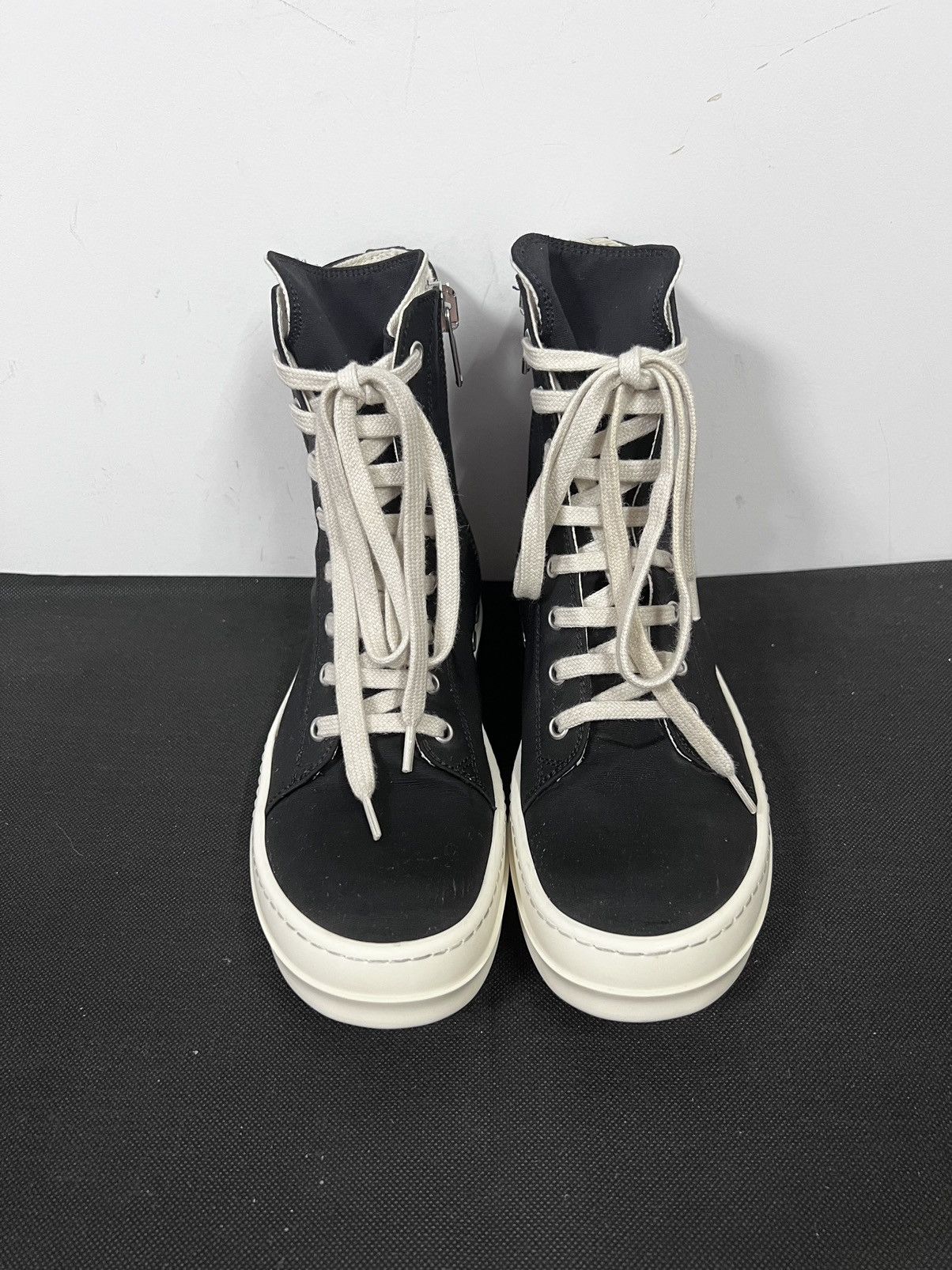 Rick Owens Drkshdw Rick owens drkshdw ramones high top sneakers Size US 6.5 / IT 36.5 - 4 Thumbnail